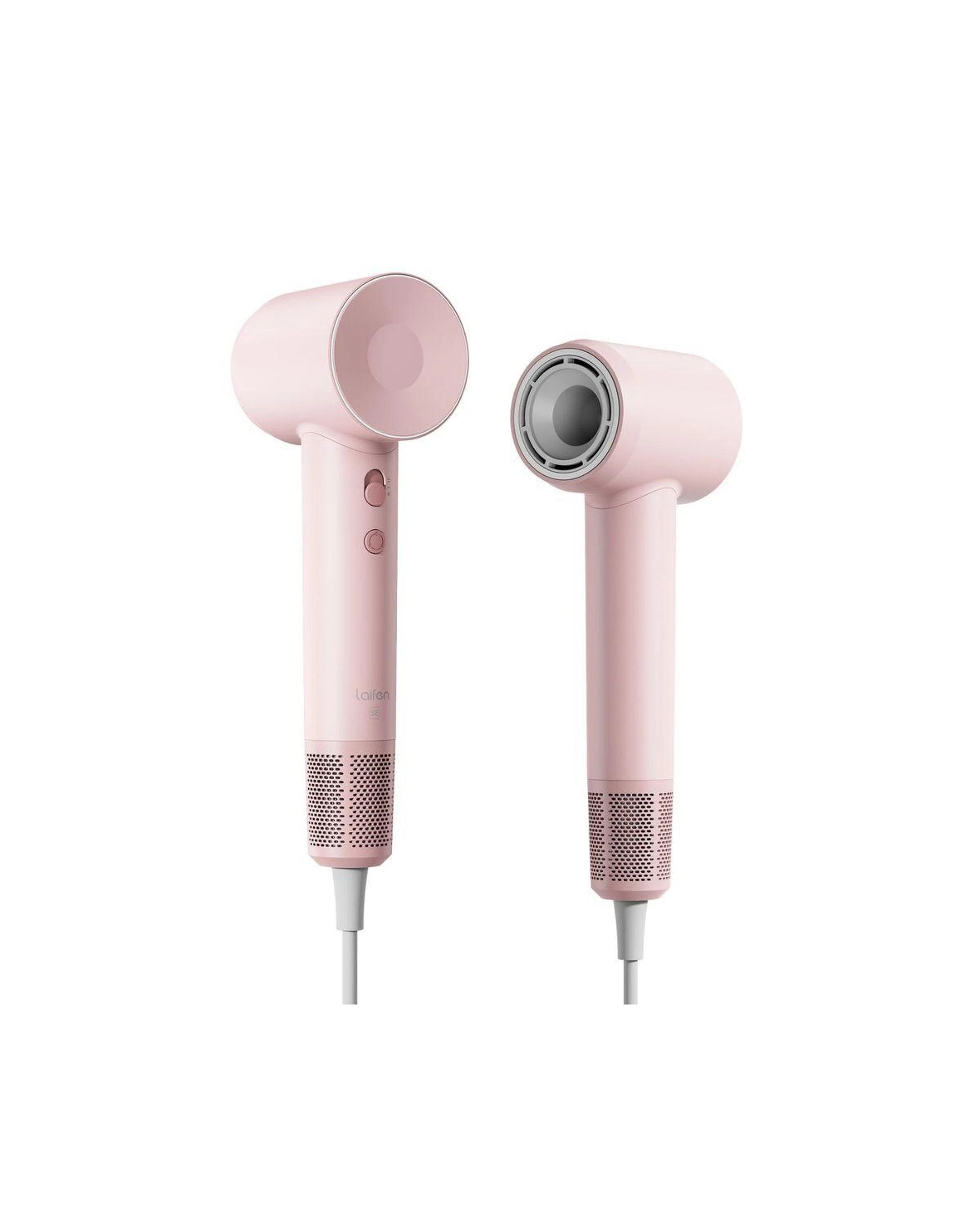 1 Laifen SE High Speed Hair Dryer Matte Pink 105000 RPM Motor with 2 Styling Nozzles, 1 of 3