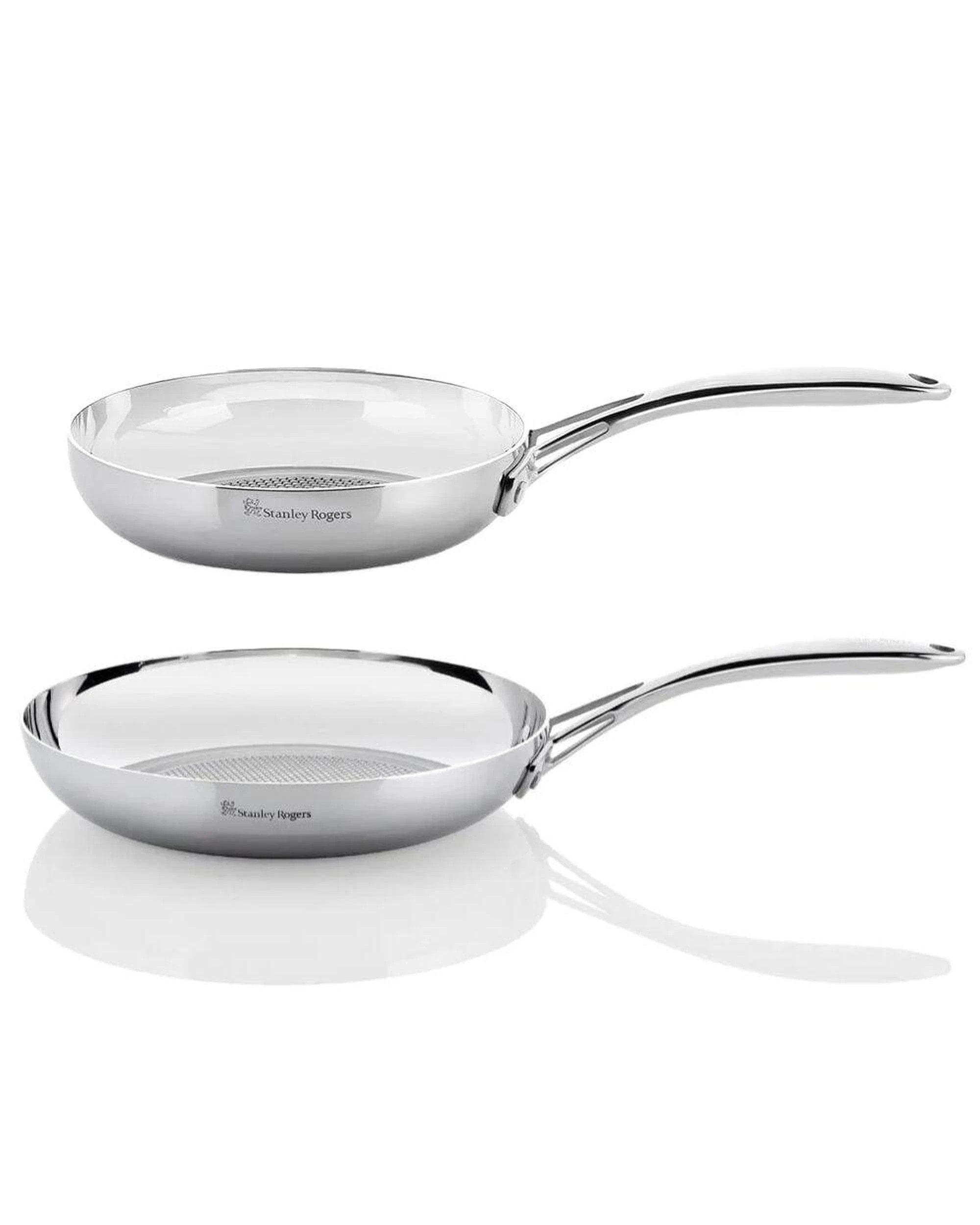 1 Stanley Rogers TryPly Helix 20 & 28cm Frypan 2 Piece Set, 1 of 10