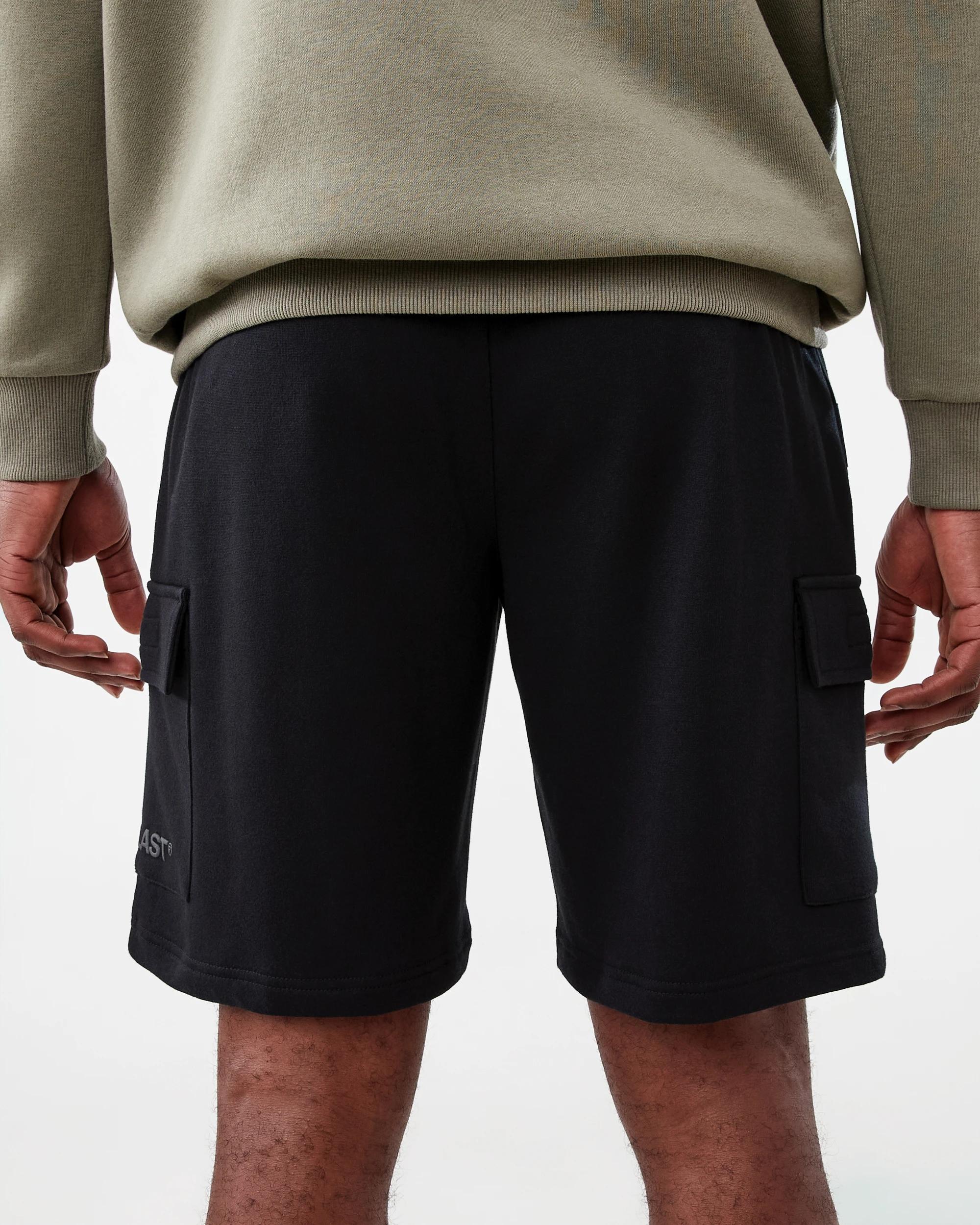 3 Everlast Mens Street Cargo Shorts Black, 3 of 8