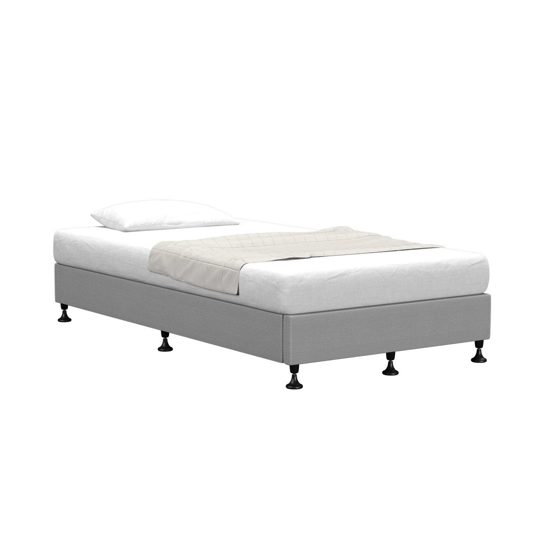 1 Oikiture King Single Bed Base Platform
 - Grey, 1 of 10