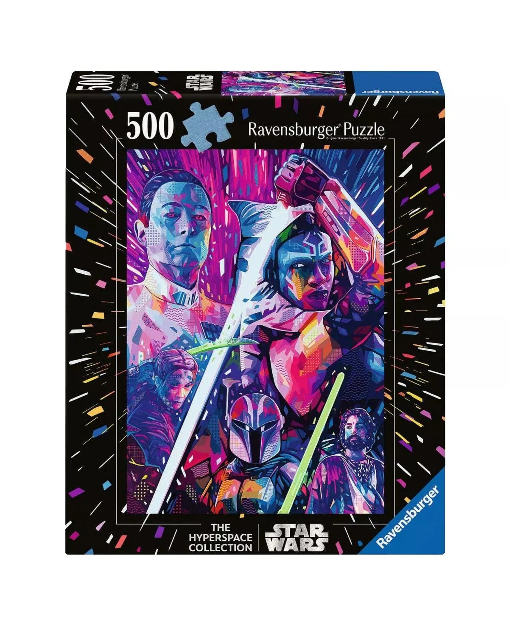 1 Ravensburger Star Wars Hyperspace Collection Ahsoka 500 Piece Jigsaw Puzzle, 1 of 2
