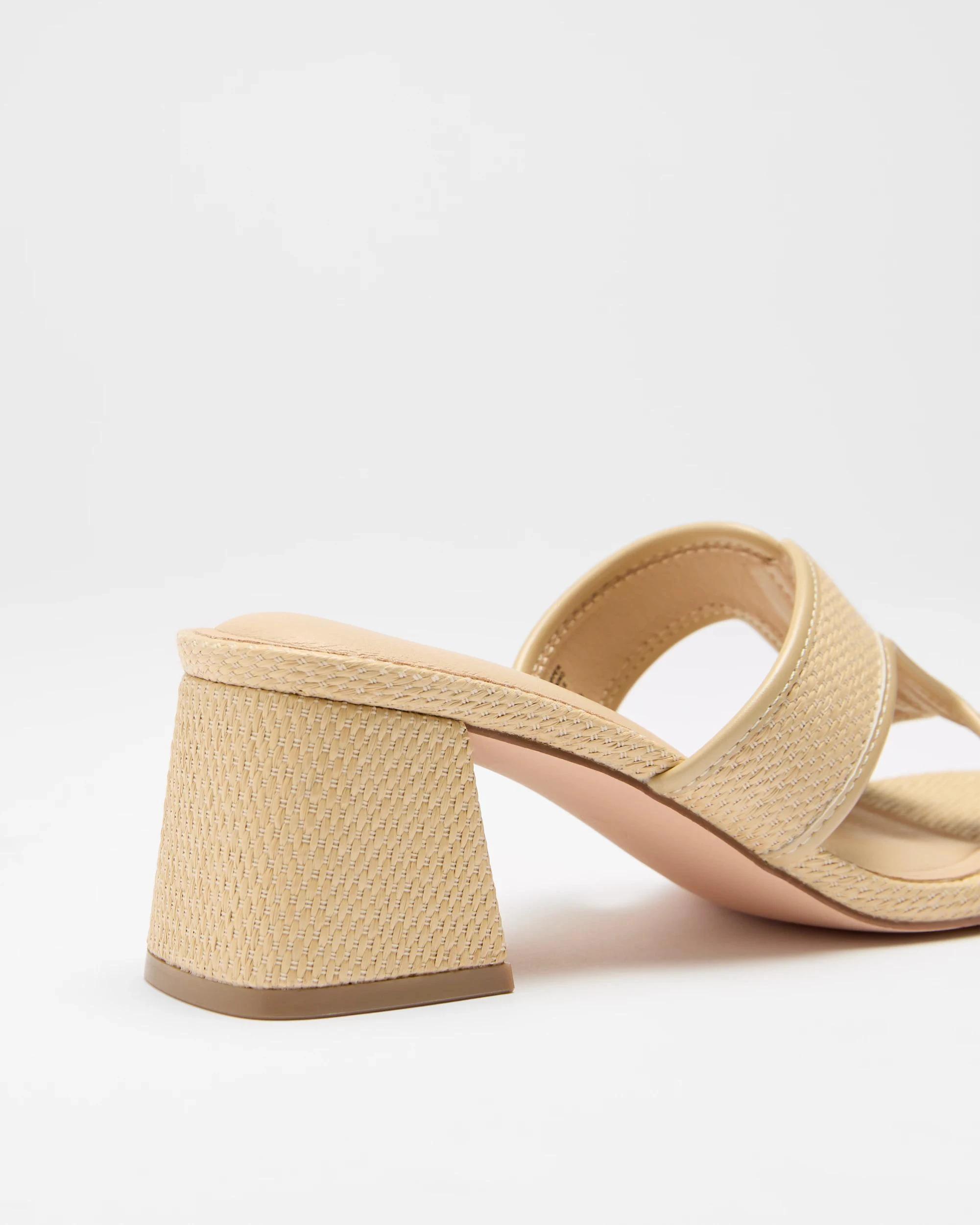 3 Target Woman Womens Mid Block Heel - Hanna NATURAL, 3 of 3