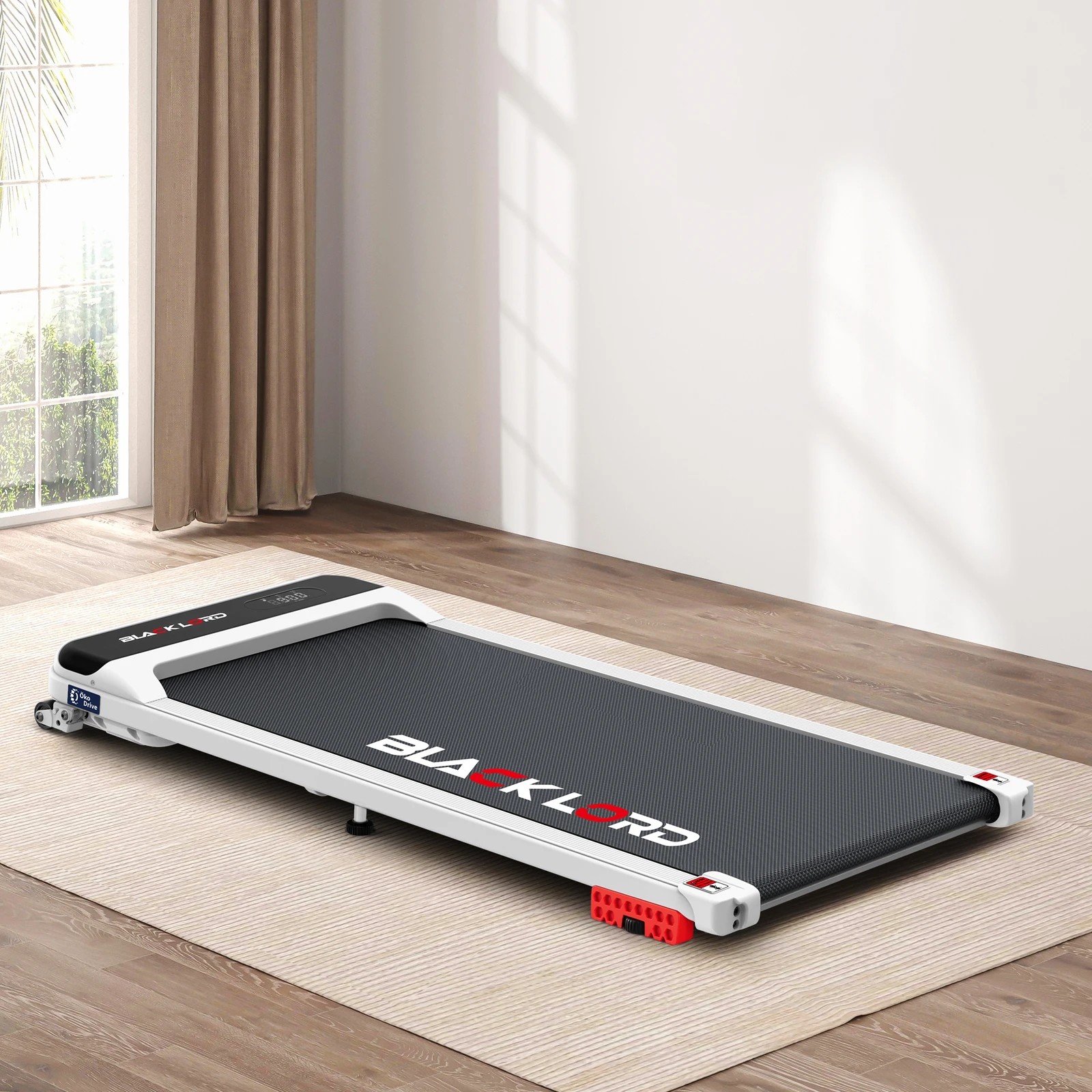 2 Black Lord Treadmill Incline Walking Pad - White, 2 of 9