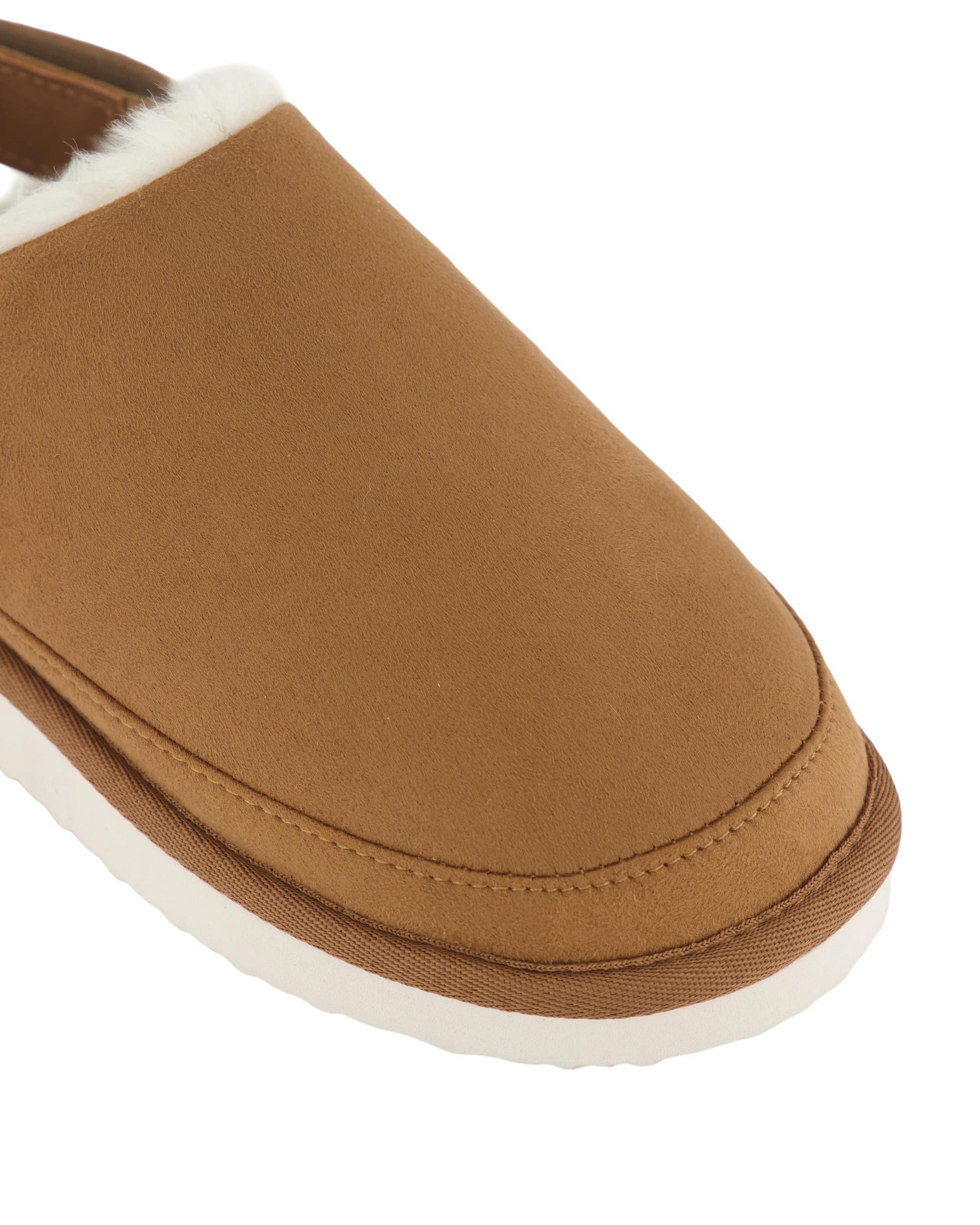 3 Senior Heel Strap Slippers Chestnut, 3 of 3