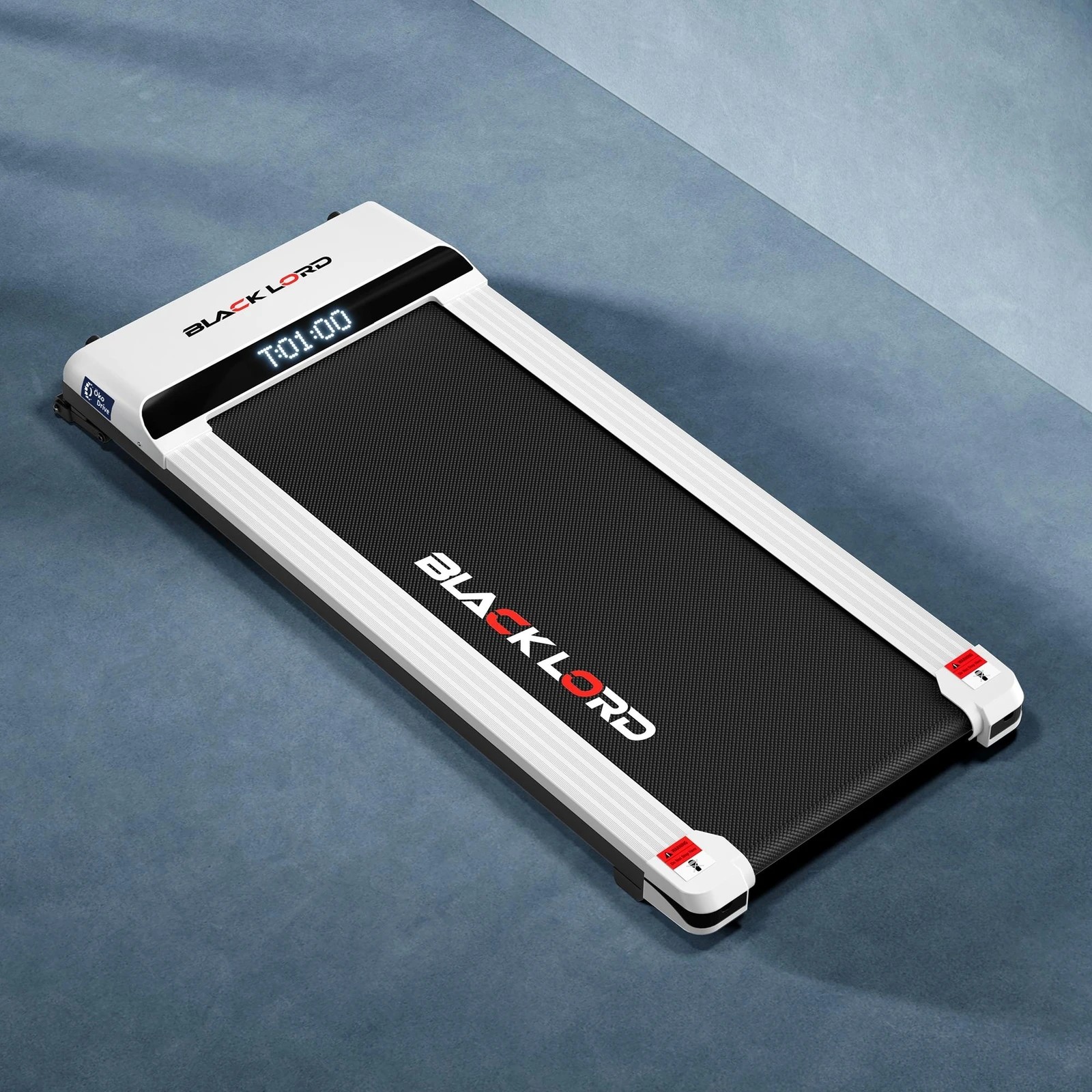 2 Black Lord Treadmill Electric Walking Pad Steel Frame Under Desk Gym 410mm - White, 2 of 10