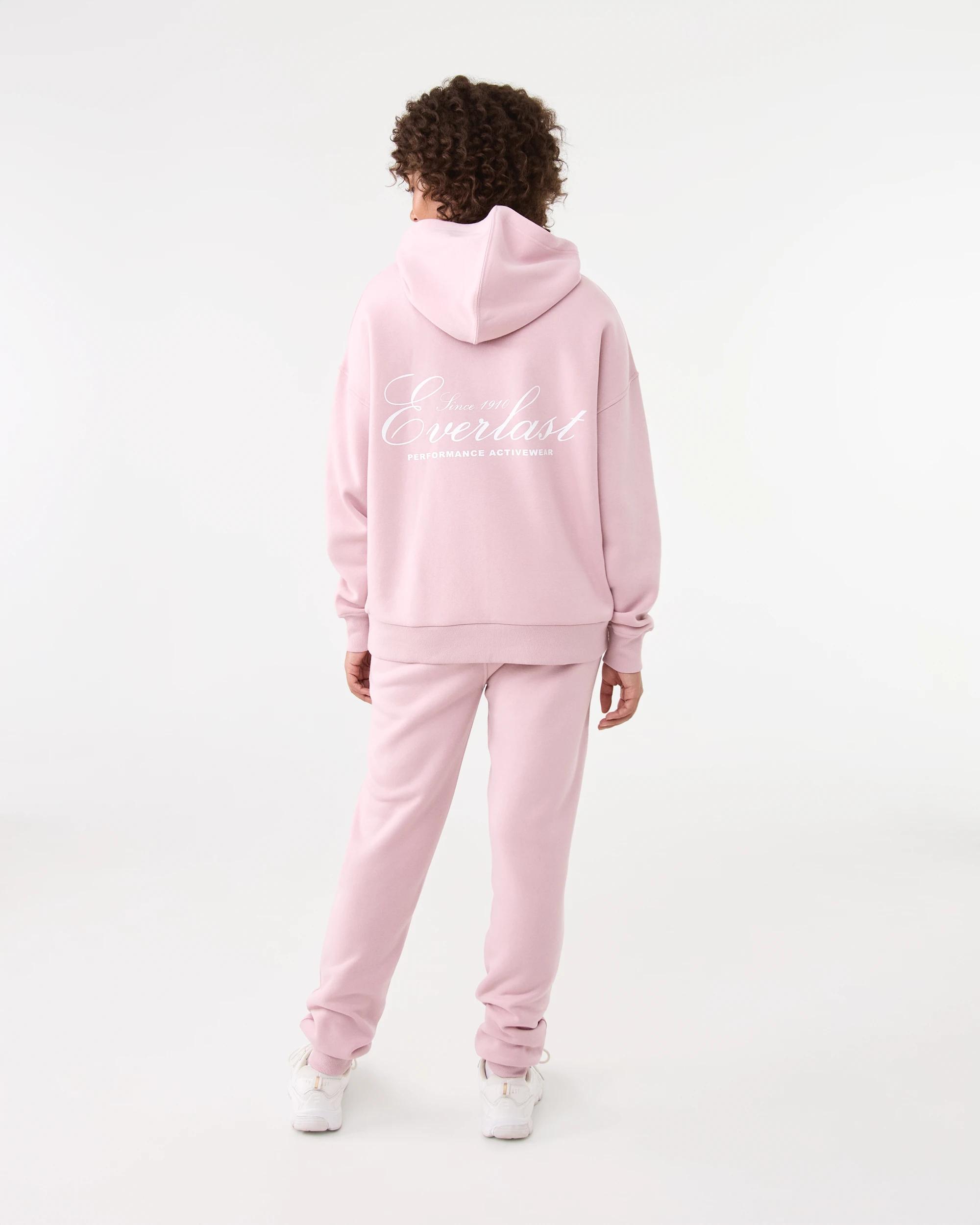 4 Everlast Womens New Core Hoodie Rose Blush, 4 of 10