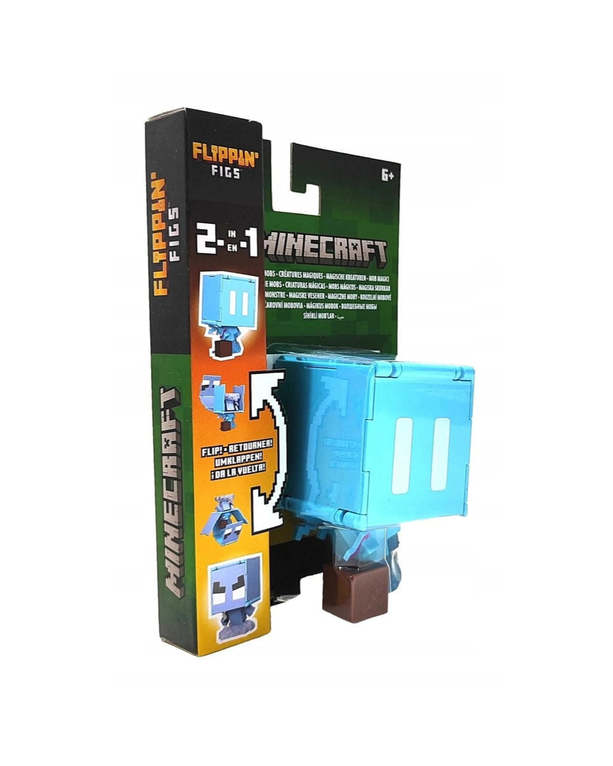 2 Minecraft Flippin' Figs Magic Mobs Action Figure, 2 of 8