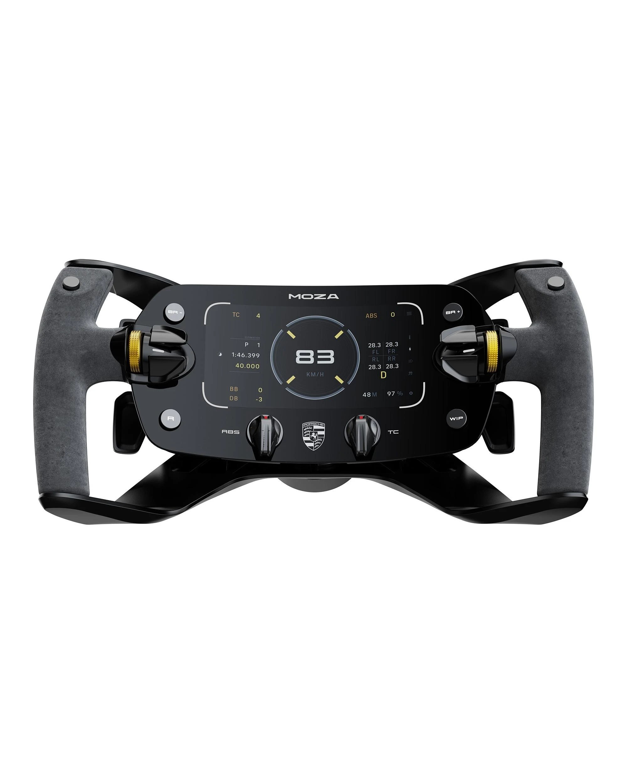 1 MOZA Racing Porsche Mission R Steering Wheel, 1 of 4
