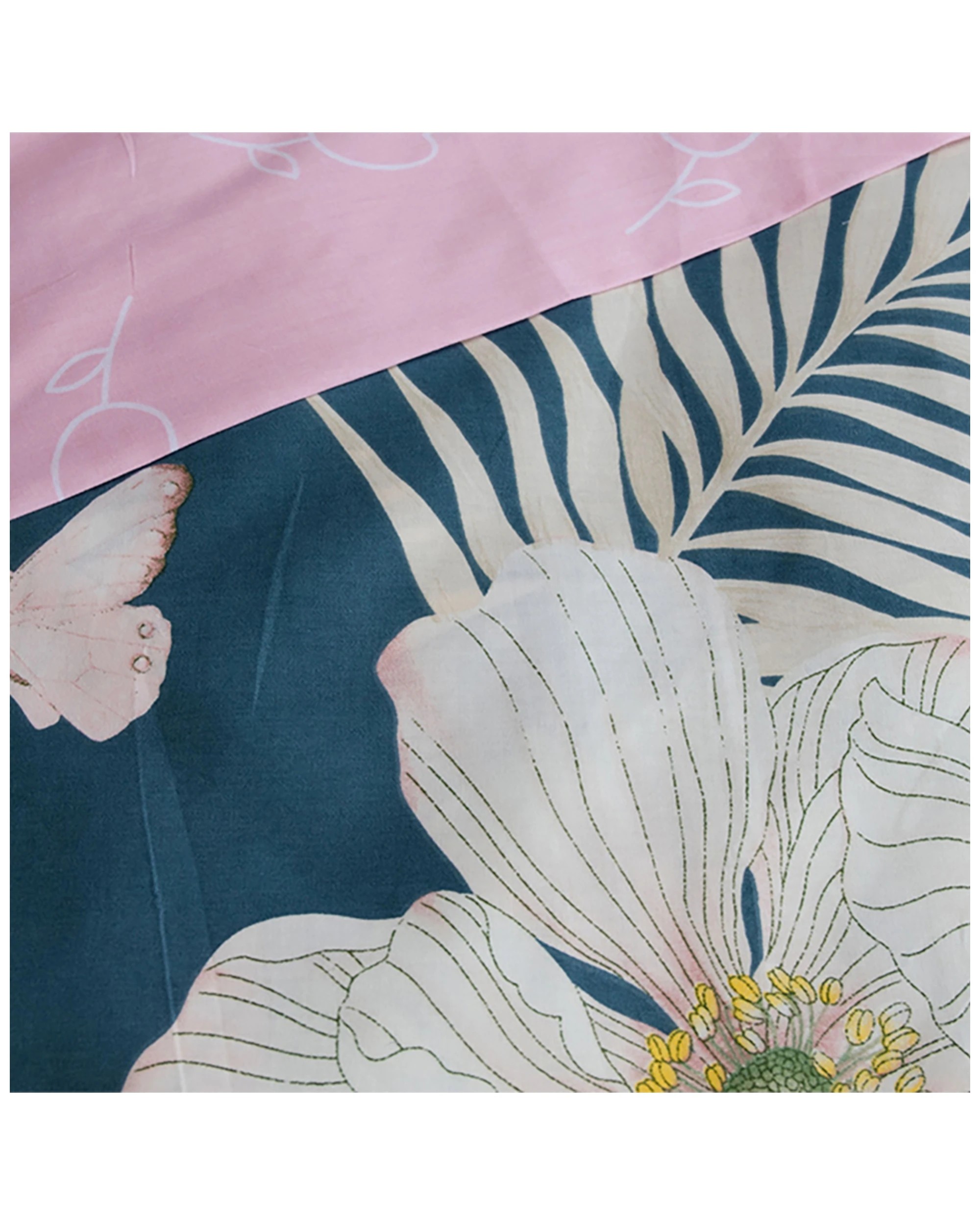 2 Ardor Queen Size Tiki Cotton Quilt Cover Bedding Set - Pillowcases Included
 - Queen Bed, 2 of 3