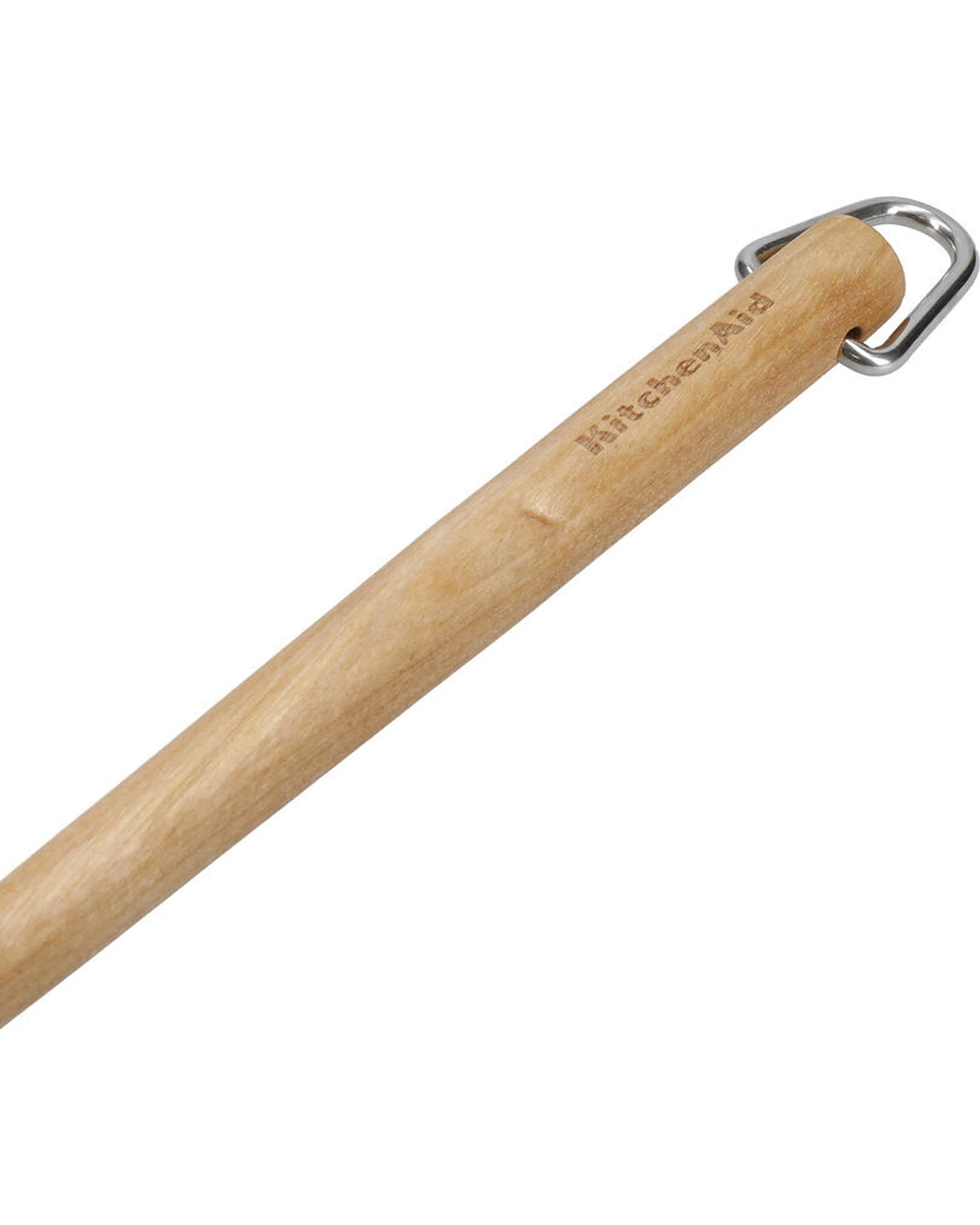 4 KitchenAid 4PK Birchwood Solid Turner Wooden Kitchen Utensil Cooking Tool - Beige, 4 of 6
