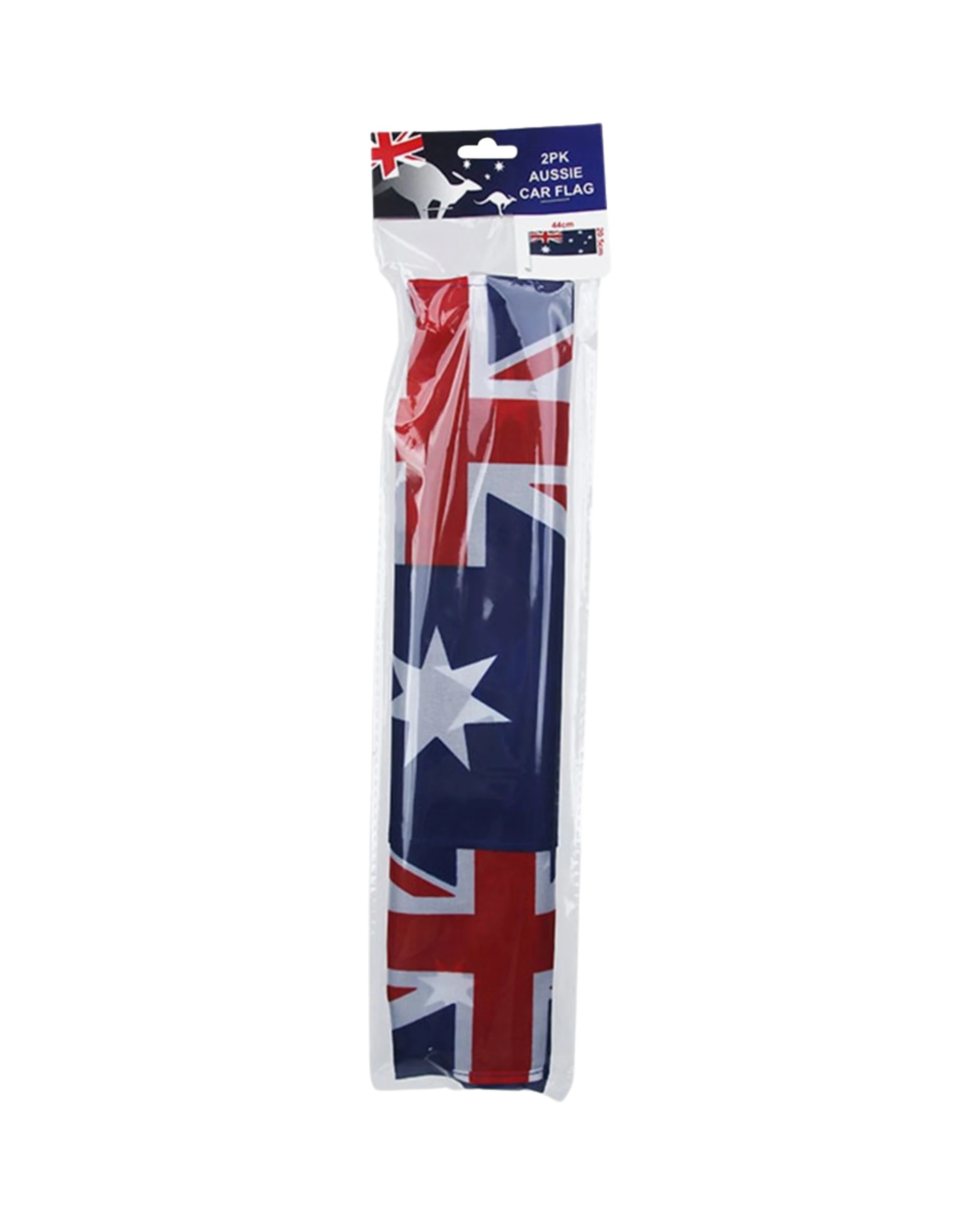 3 Oceana Aussie Car Flags 44cm x 24cm Pack of 2 - Blue, 3 of 3