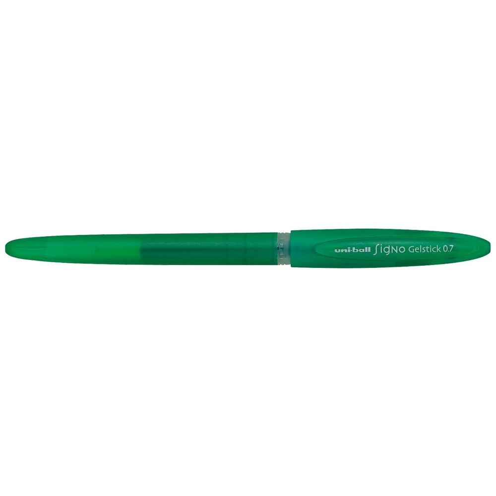 1 Uni-Ball Signo Gelstick Rollerball Pen 0.7mm Green, 1 of 1