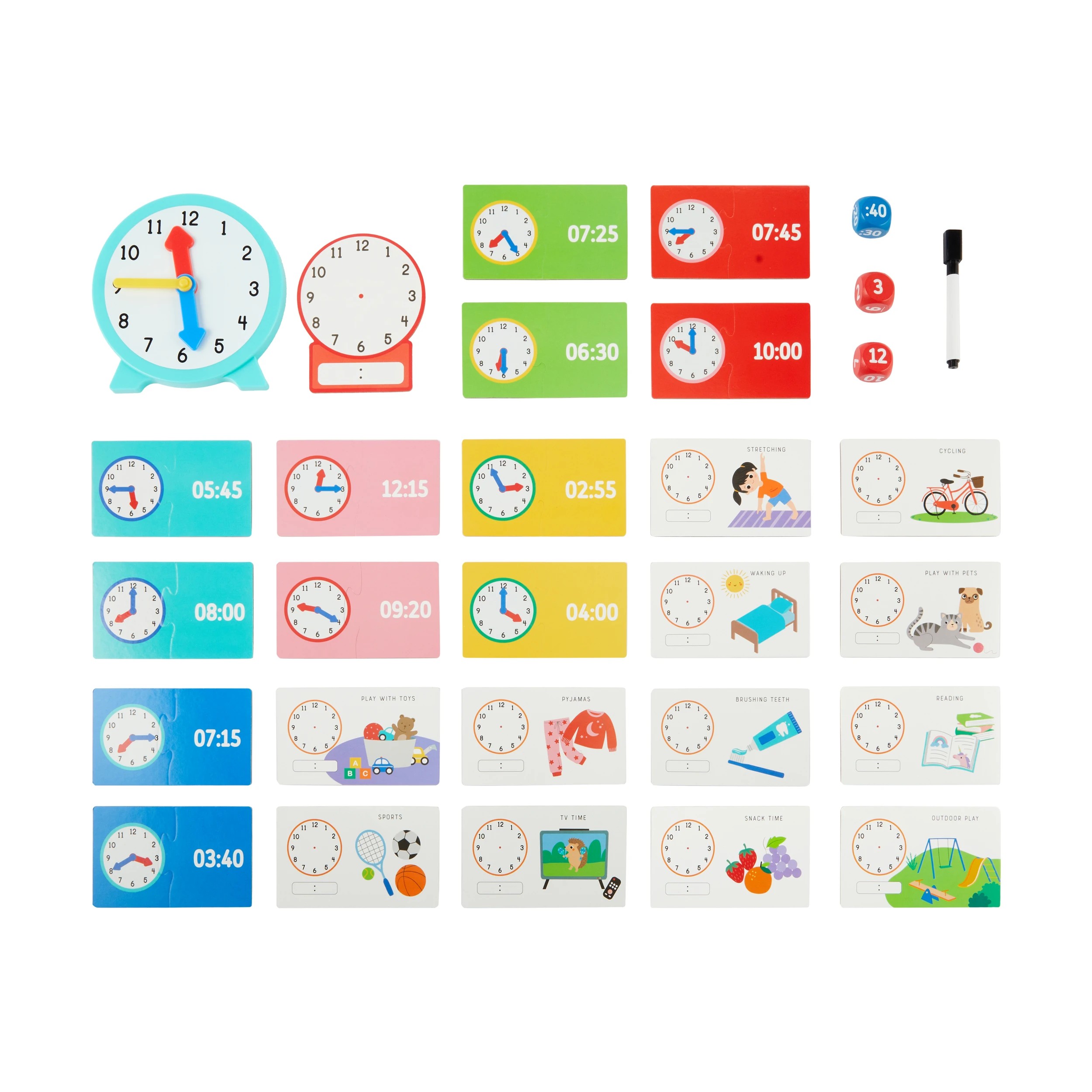 3 Tell the Time Activity Pack, 3 of 6