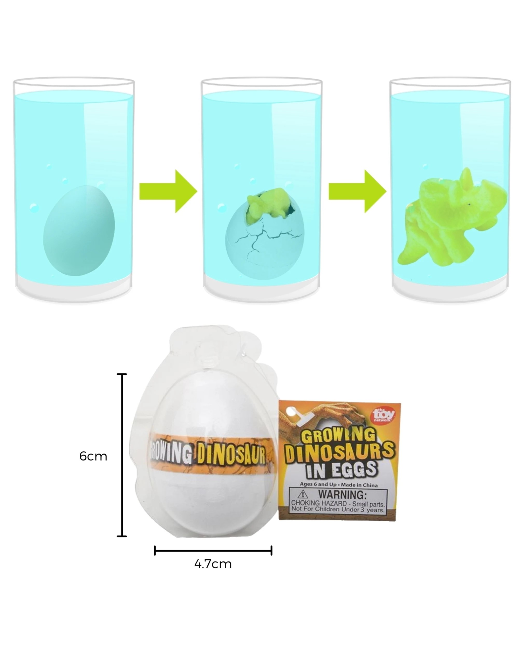 2 Partyrama Growing Dinosaur Egg, 2 of 2