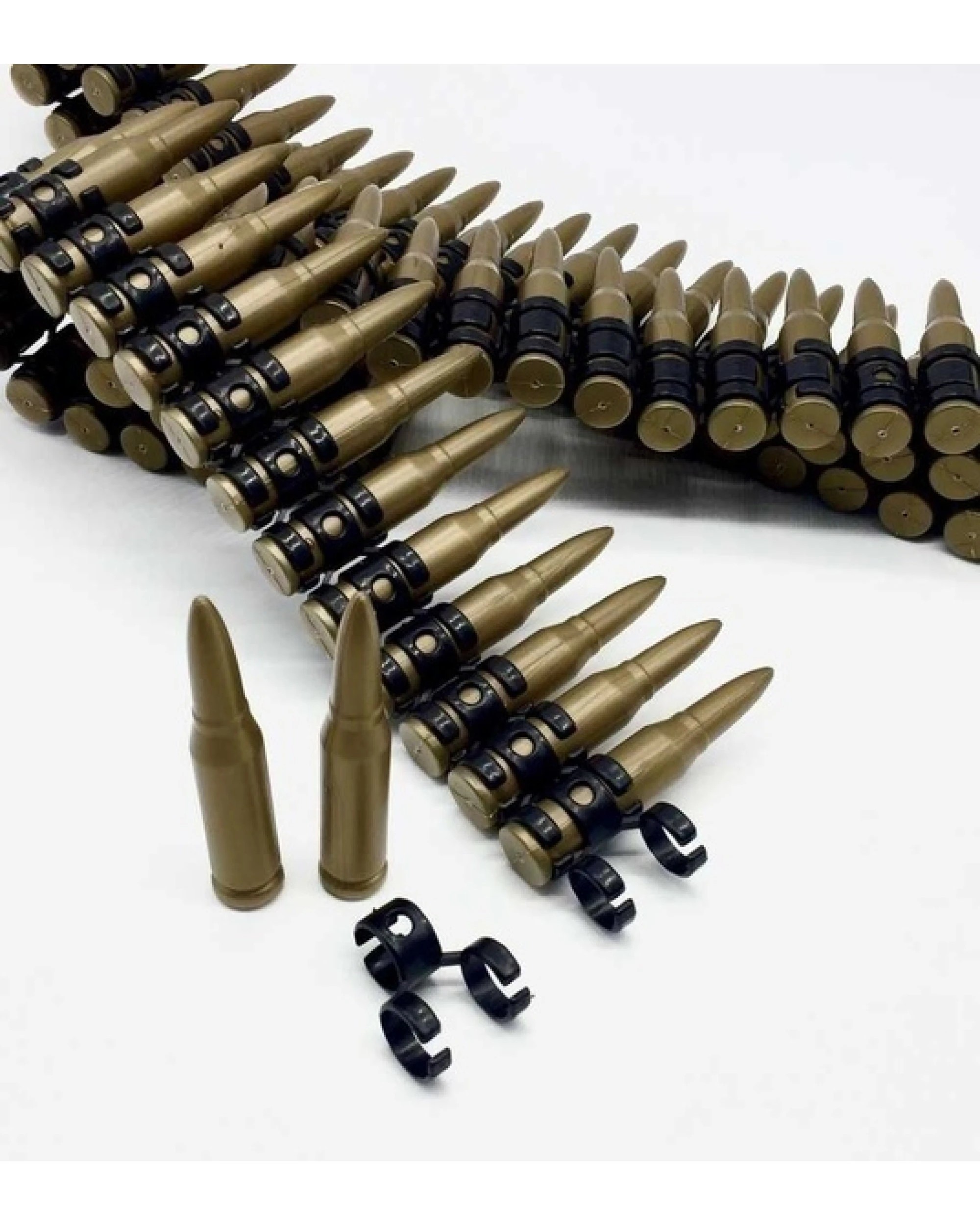 4 BR Costumes Plastic Bandolier Costume Accessory for Commando or Soldier Theme Parties, 4 of 6