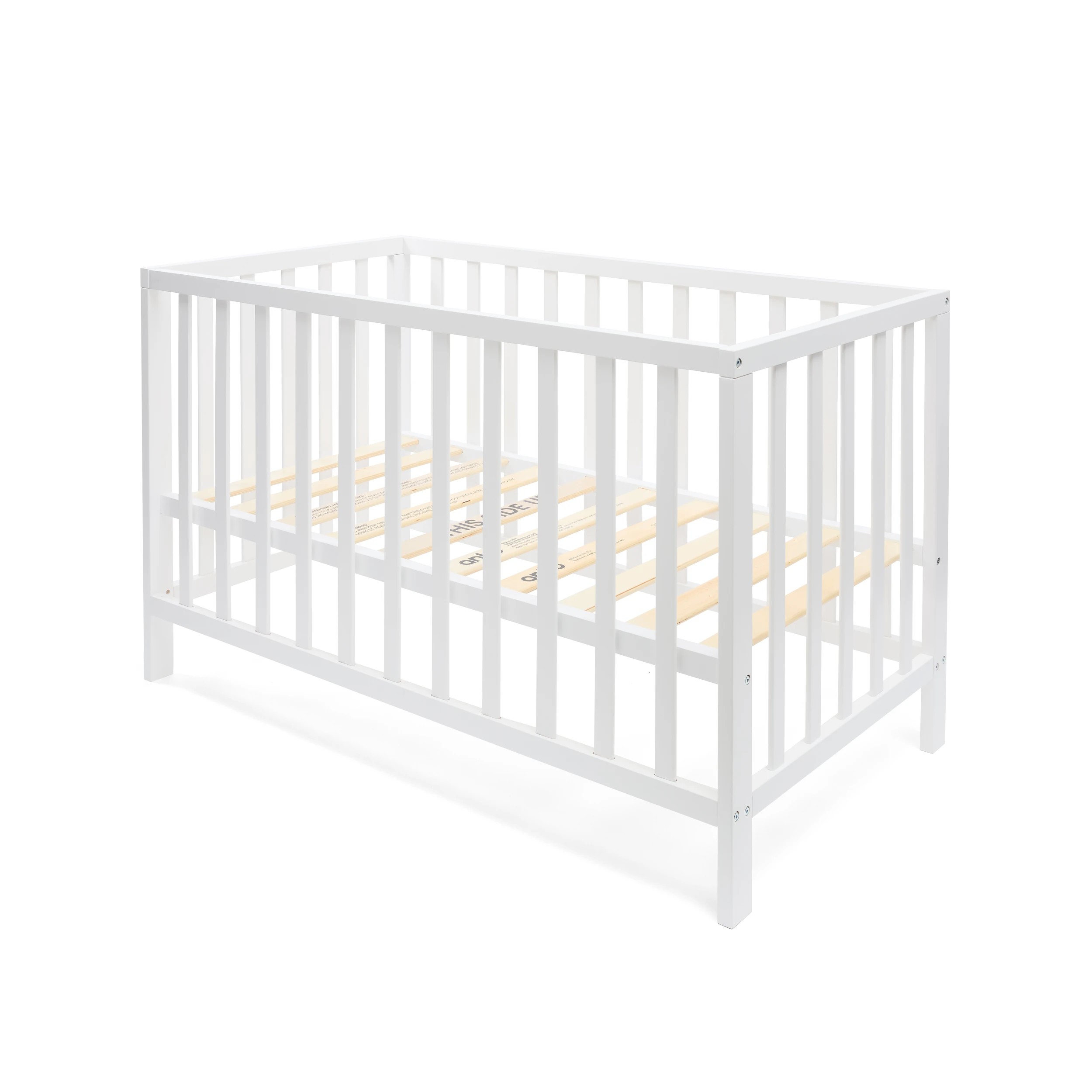 3 Anko Wooden Cot - White, 3 of 9