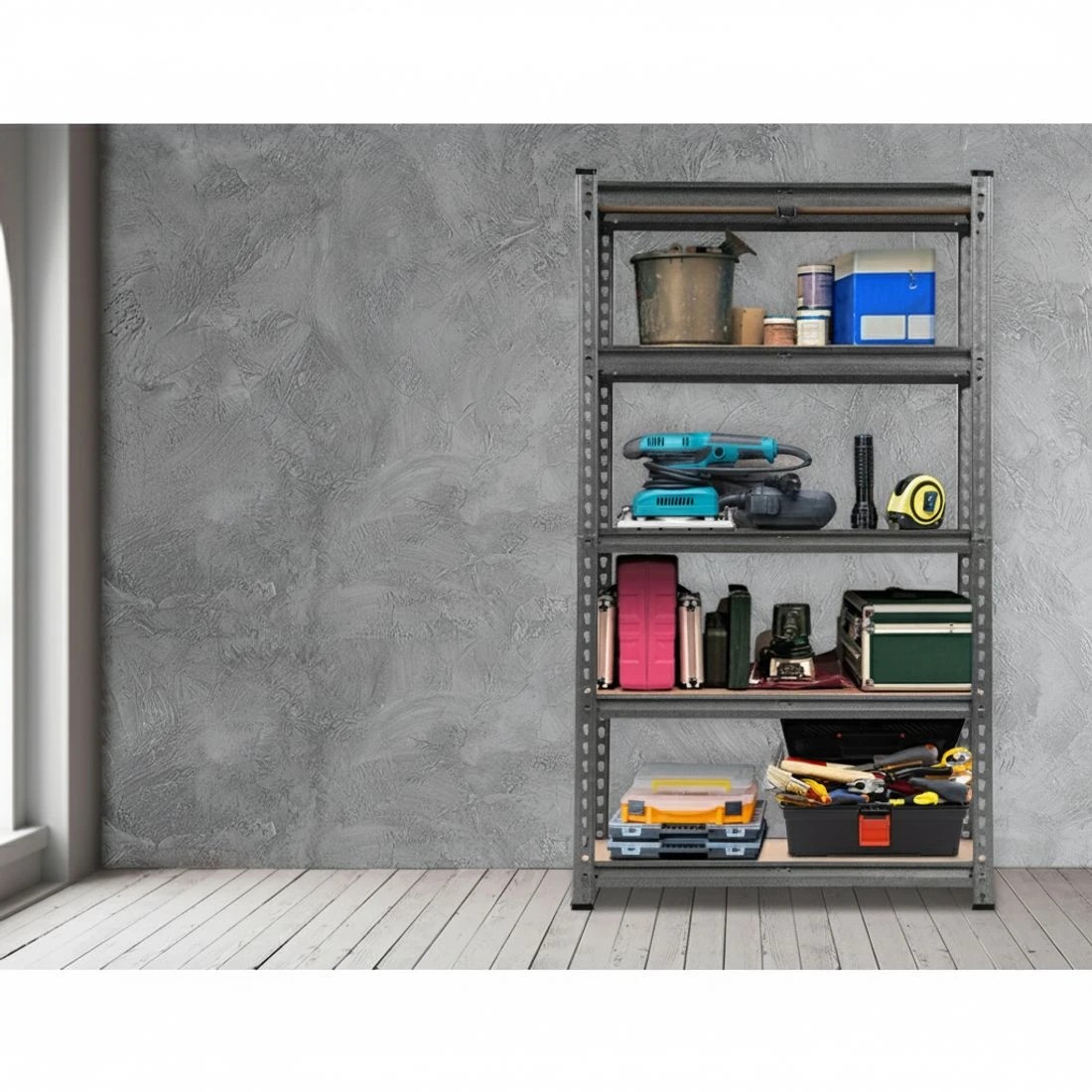 2 Giantz 6x1.5M Garage Shelving Warehouse Rack Storage shelves Pallet Racking - Multi, 2 of 4