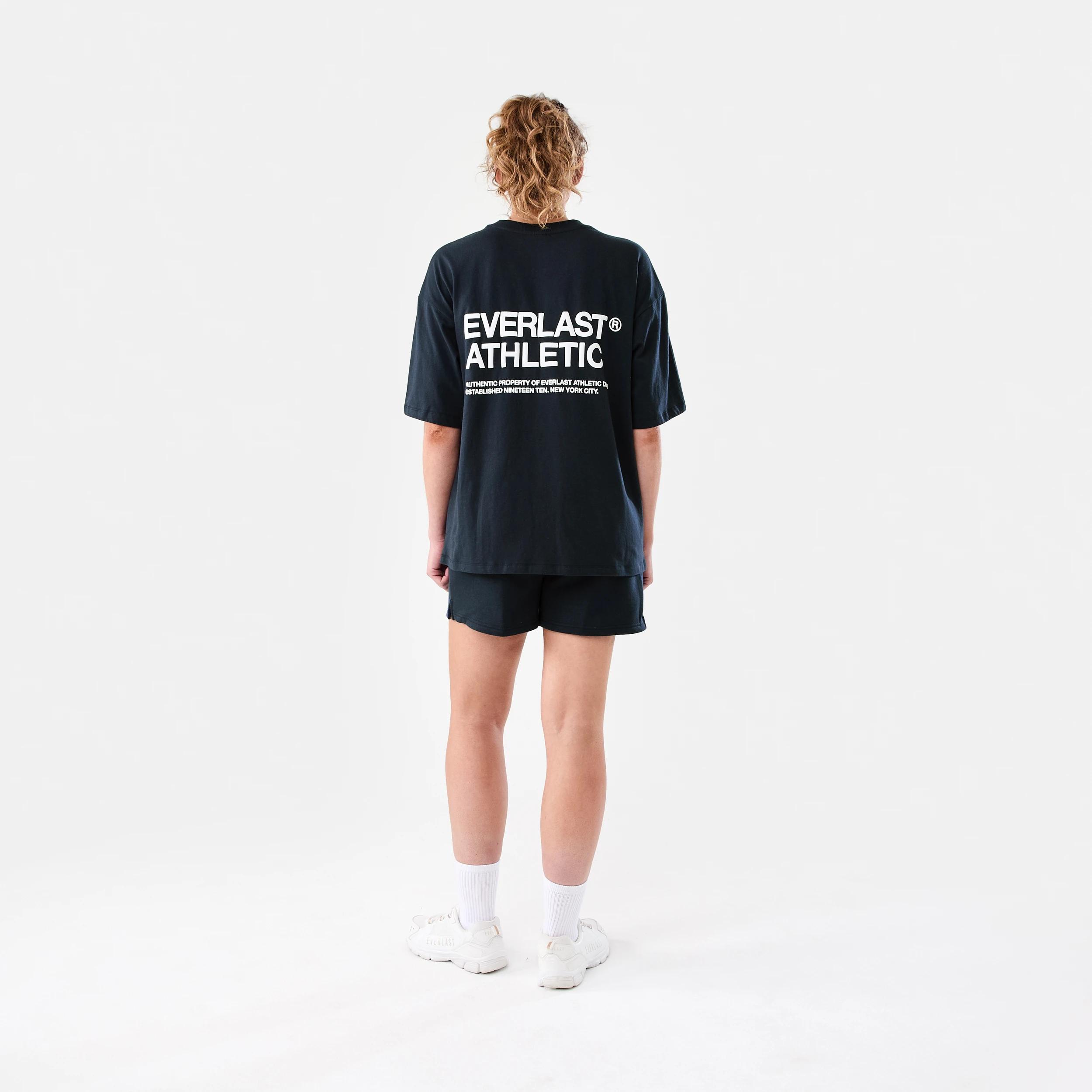 4 Everlast Womens Street Sweat Shorts EVERLAST MOOD INDIGO, 4 of 6