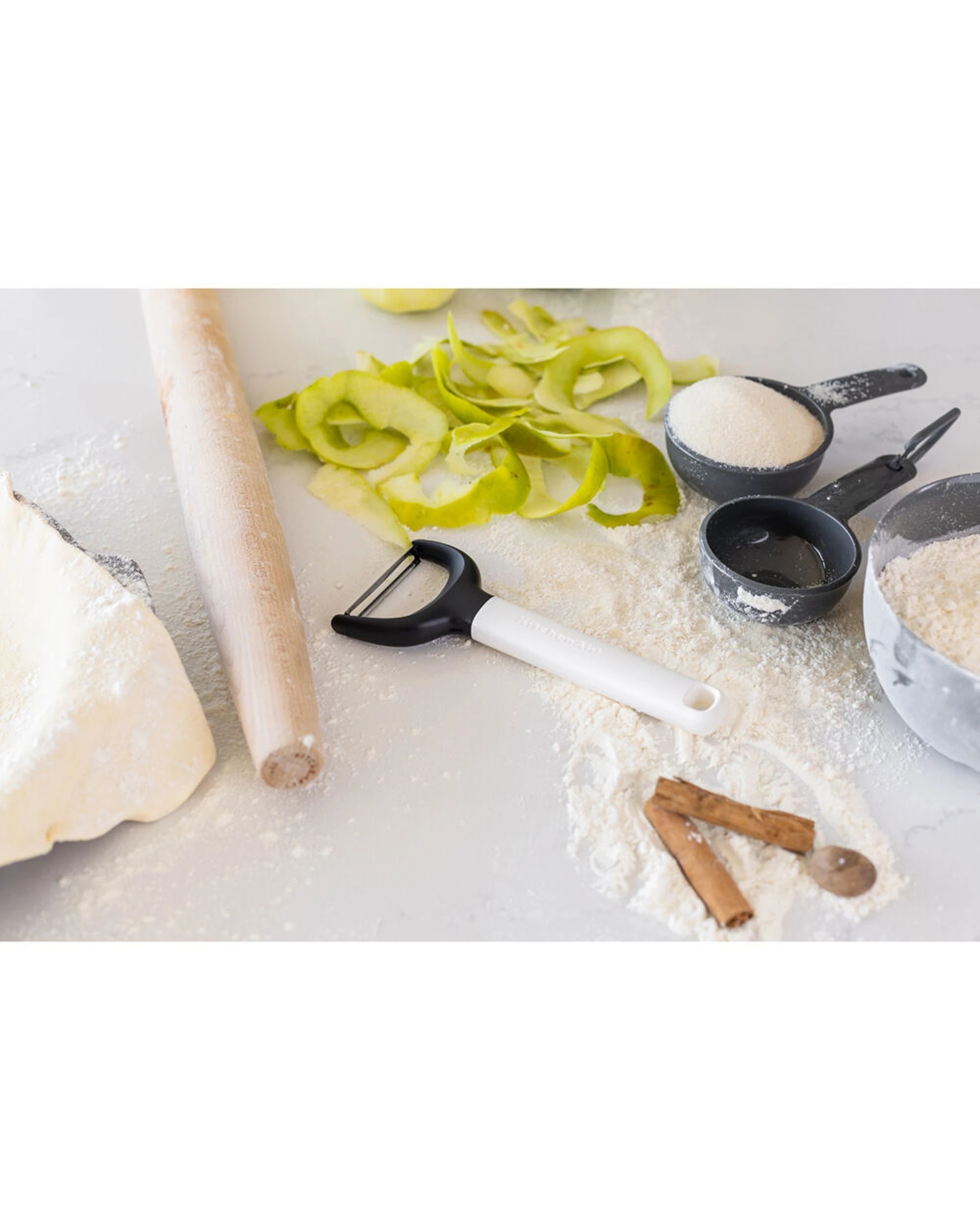 4 KitchenAid 2PK Classic Fruit Vegetable Y Peeler With Ergonomic Handle - White, 4 of 6