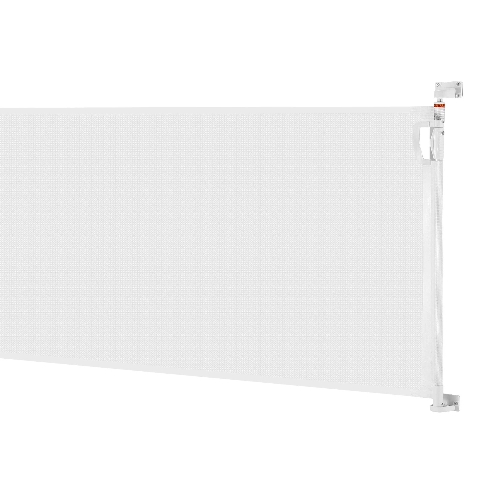 7 Pet Scene Retractable Baby Gate Safety Pet Dog Fence White, 7 of 8