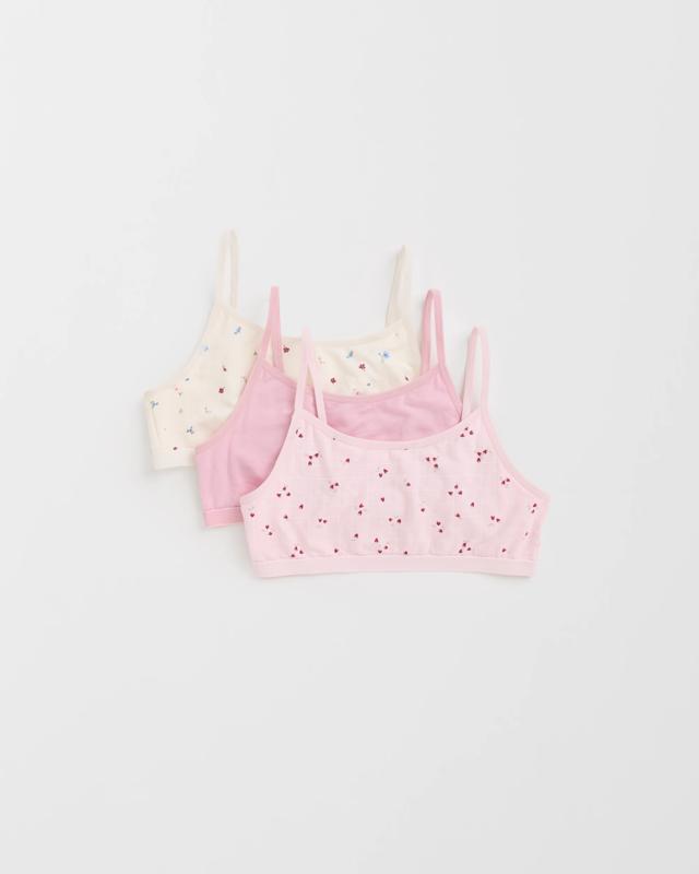 Maxx Bamboo 3 Pack Older Girls Crop