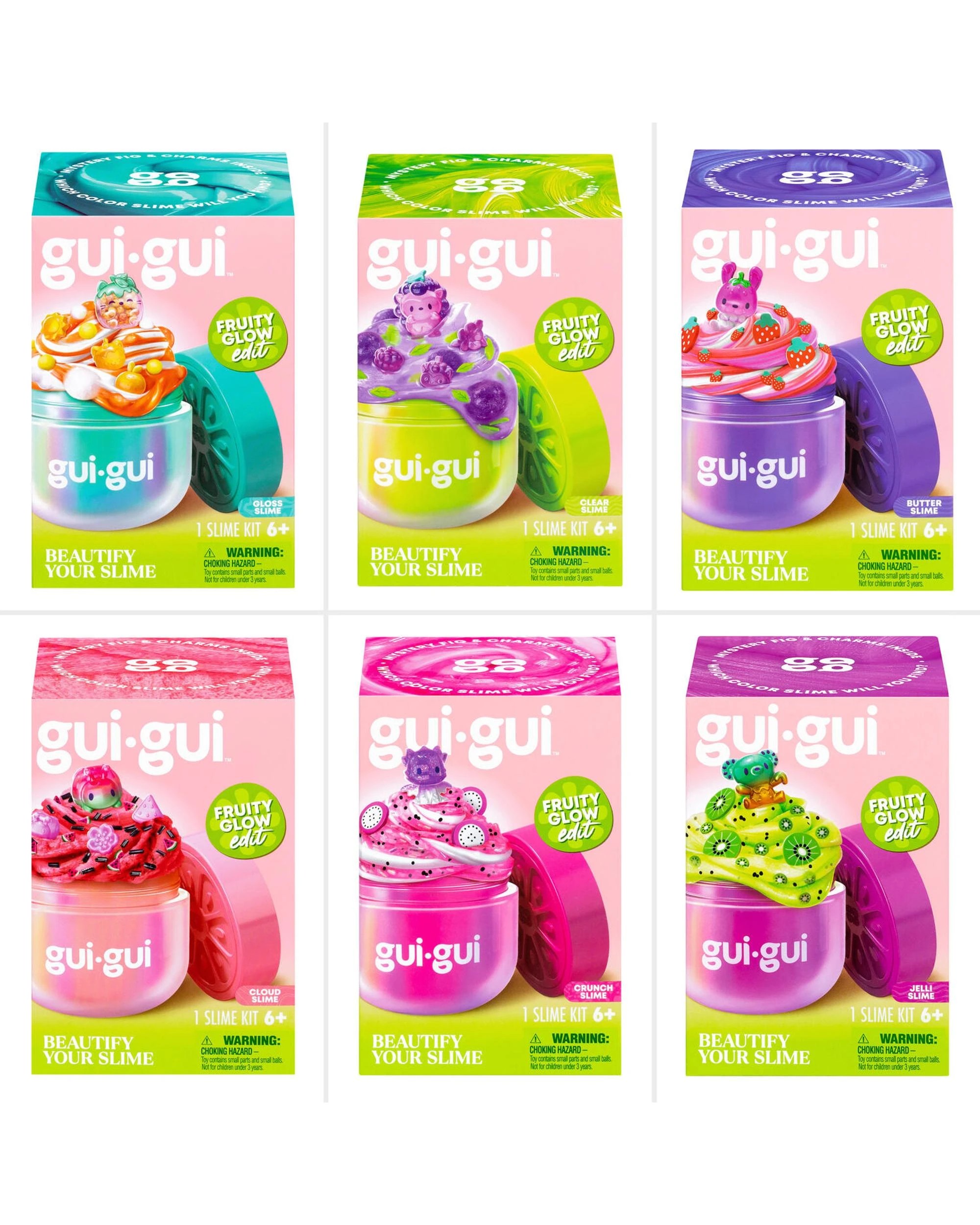 2 Gui Gui Slime Series 2 Fruity Glow Single Pack Assorted, 2 of 9