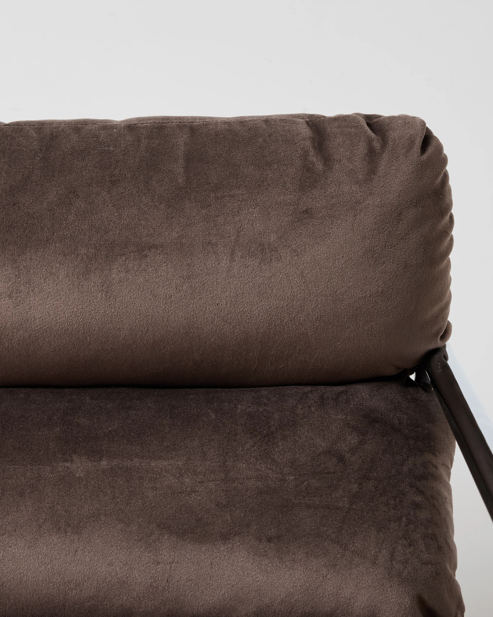 5 Aleks Chrome Lounge Chair - Chocolate, 5 of 7