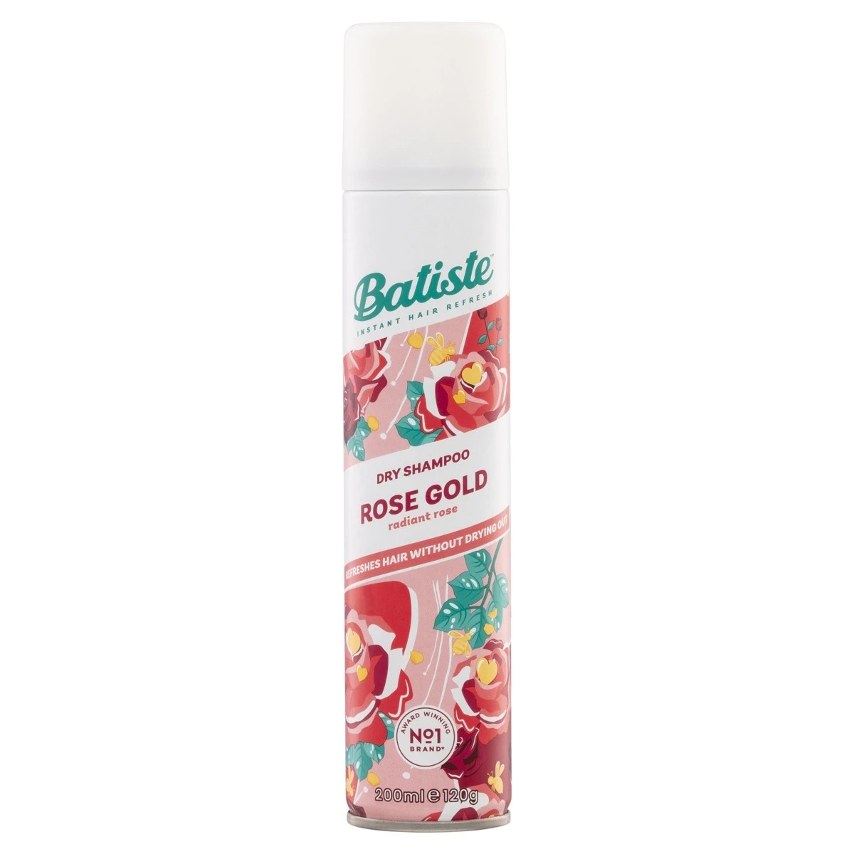 1 Batiste Instant Hair Refresh Dry Shampoo 200ml - Radiant Rose, 1 of 6