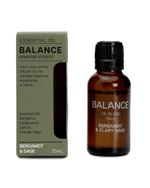 Balance Bergamot and Sage Essential Oil Blend 