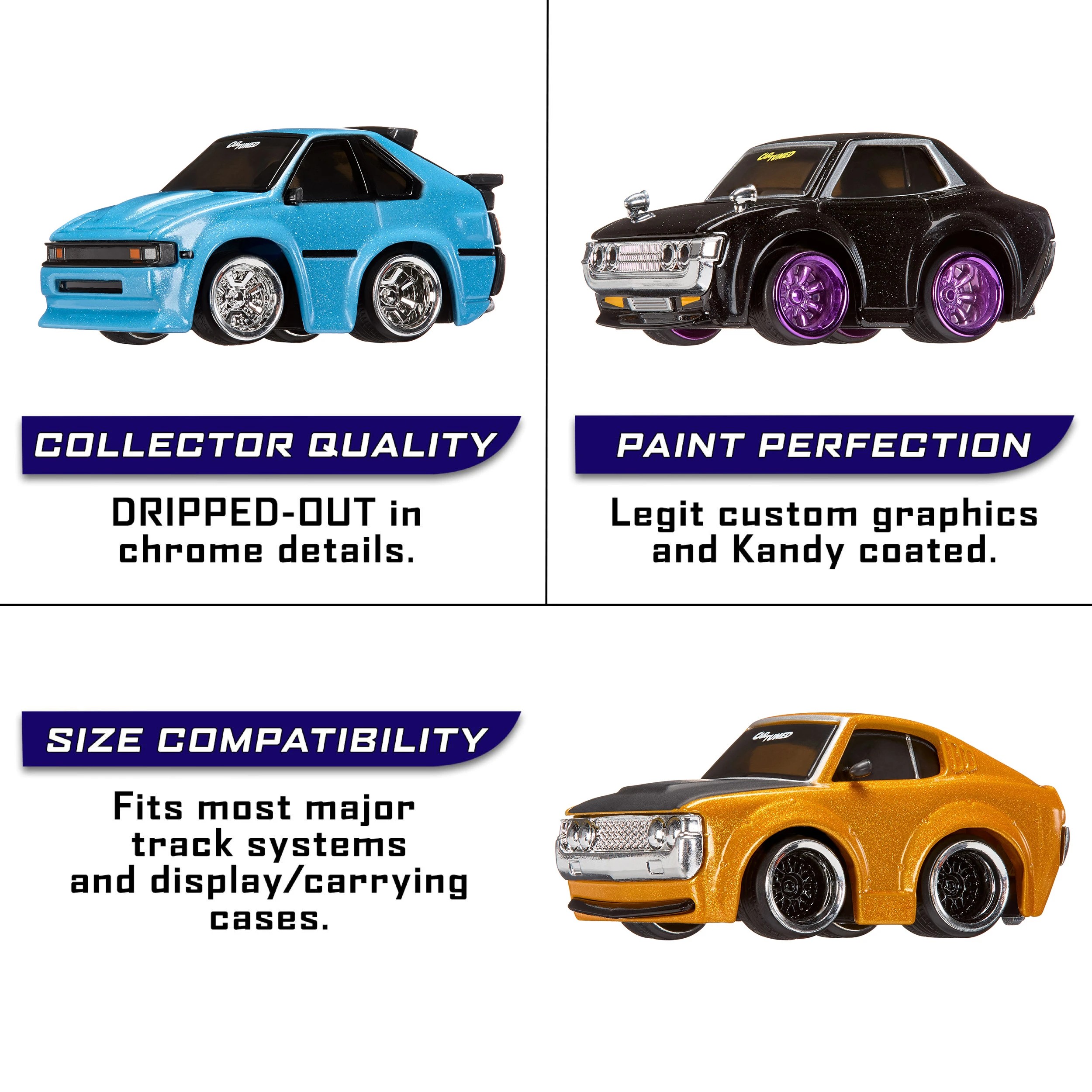 3 Car Tuned CarTuned™ JDM Series 4 - Assorted - Multi, 3 of 7