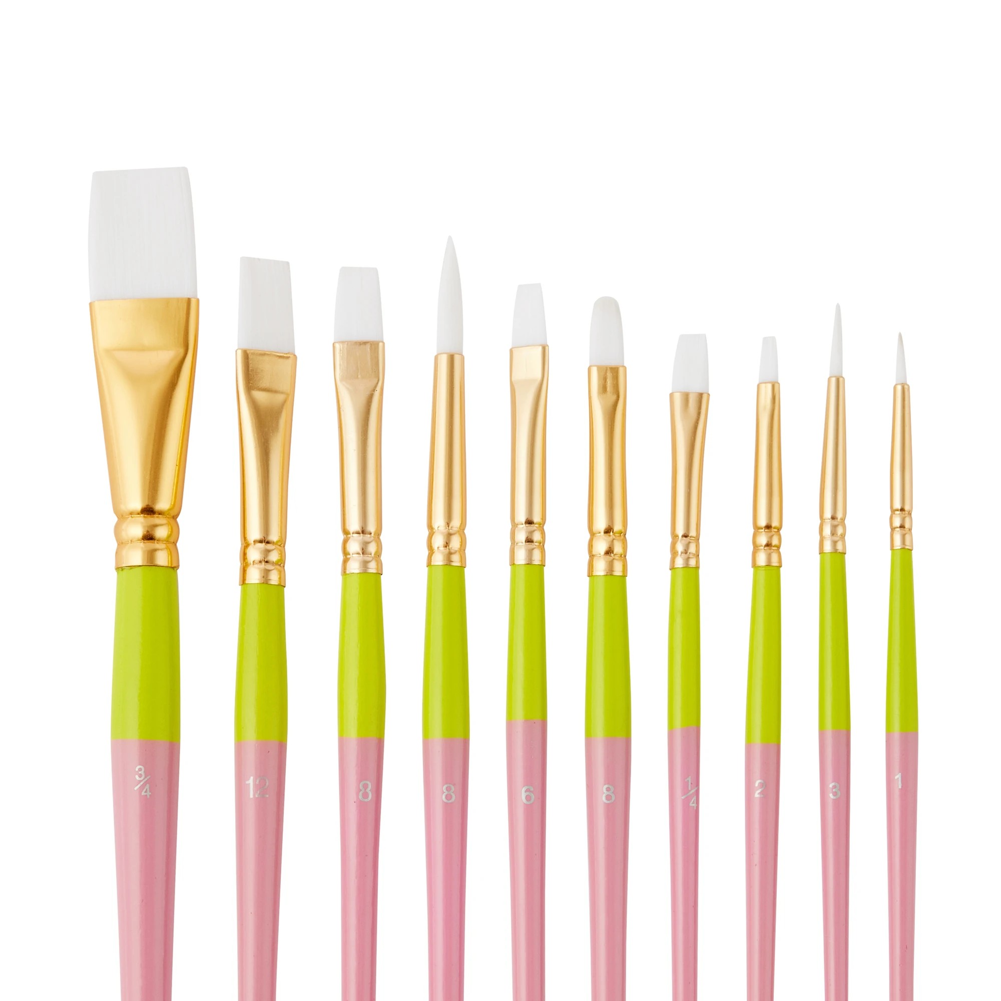 4 10 Piece Artist Brush Set, 4 of 5