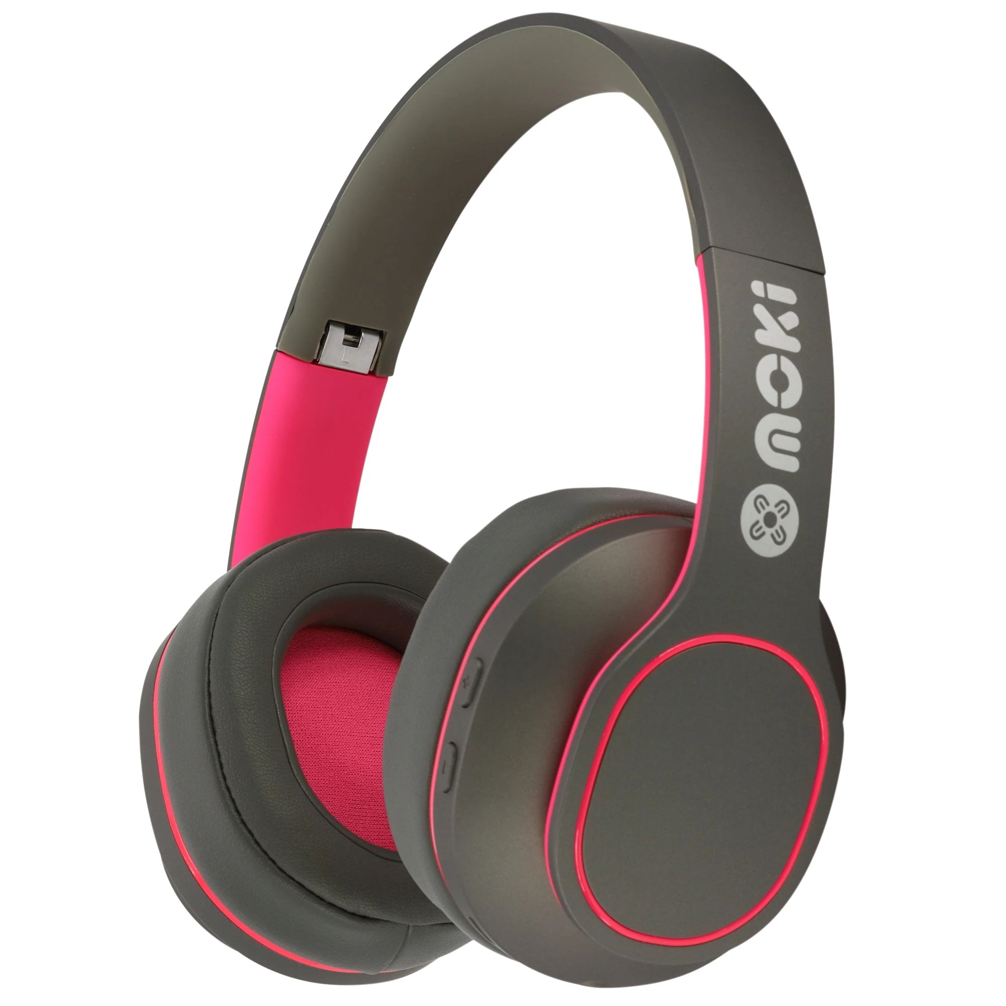1 Moki Navigator Wireless ANC Volume-Limited Headphones 89 dB - Pink - Pink, 1 of 4
