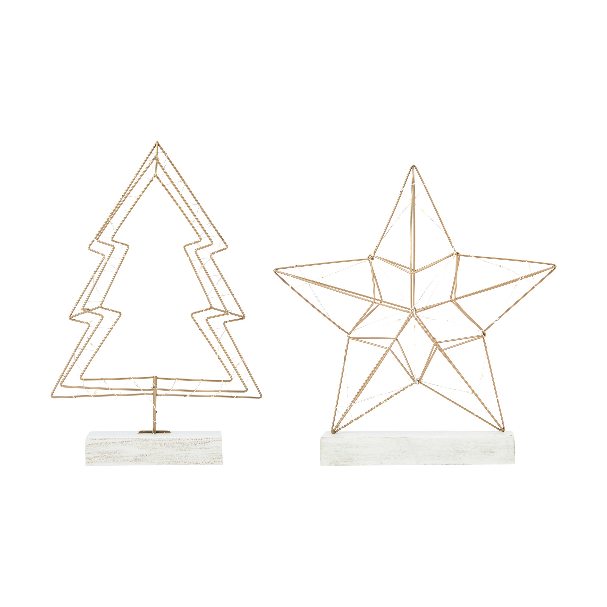 3 Battery Operated LED Light Up Wire Shape - Assorted, 3 of 7