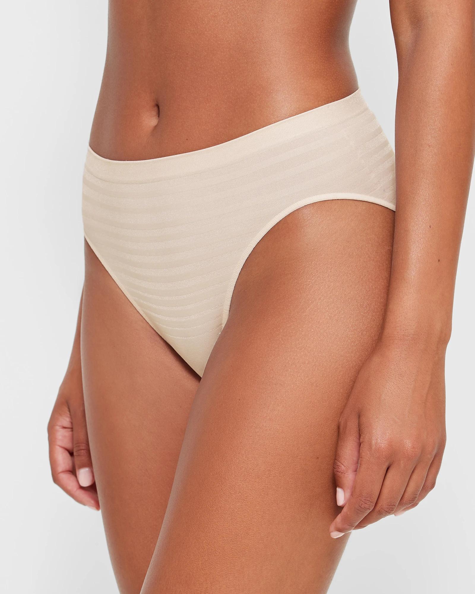 3 Target 2 Pack Matte And Shine High Cut Briefs CRYSTAL MAUVE, 3 of 4