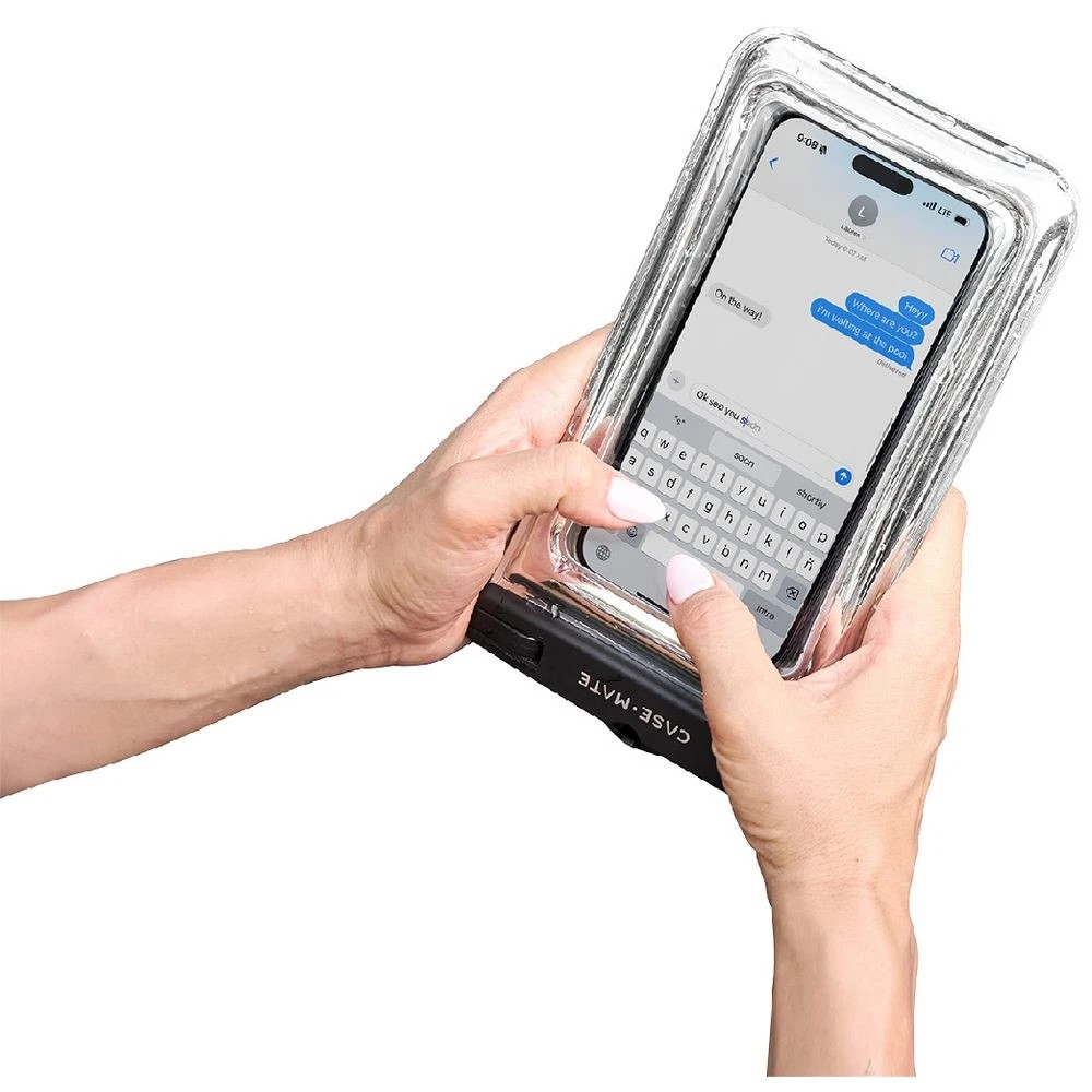 3 Case-Mate Waterproof Floating Pouch Large Silver Chrome, 3 of 3