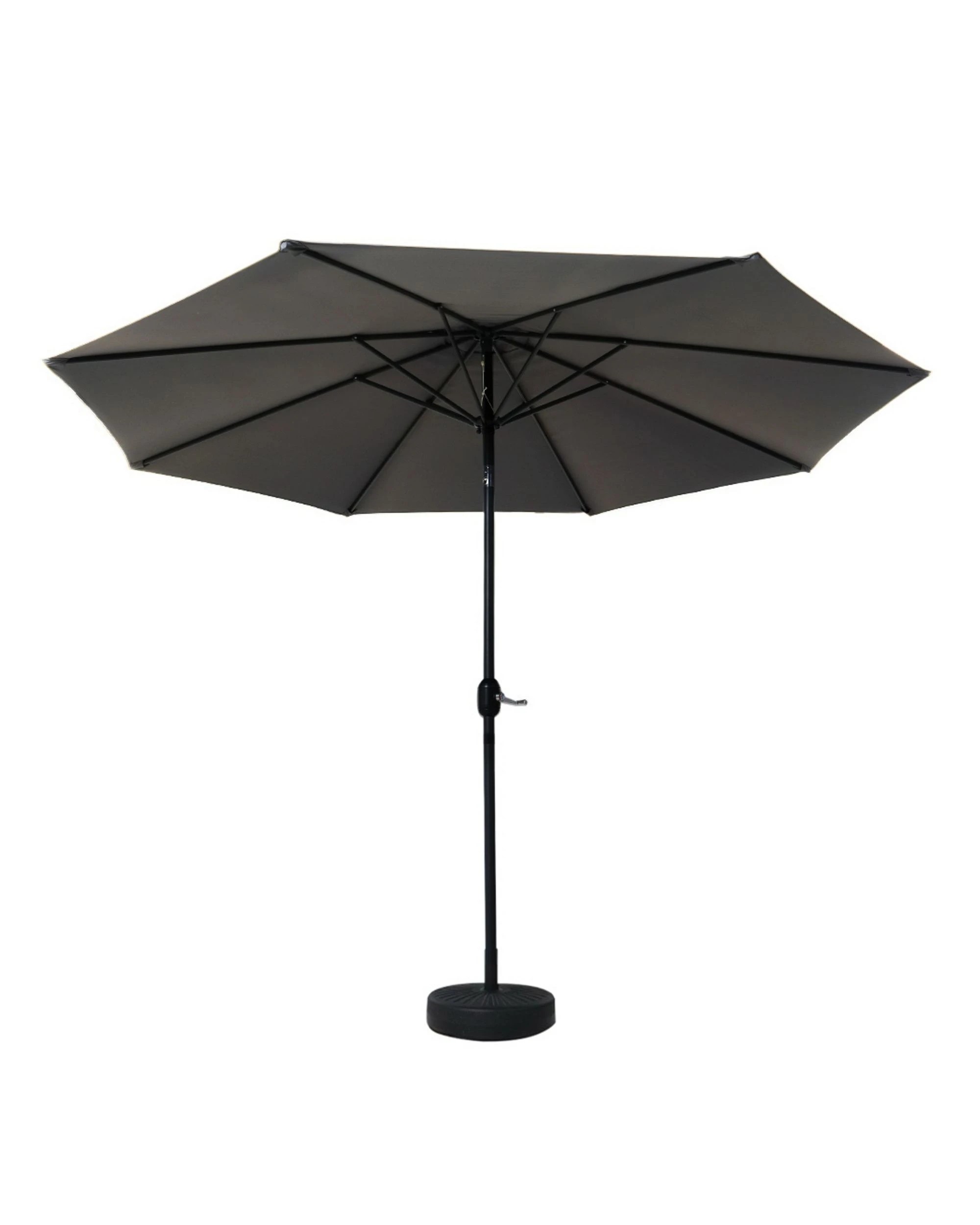 3 Instahut Outdoor Umbrella 3m Base Beach Pole Garden Tilt Sun Patio Uv
 - Grey, 3 of 3