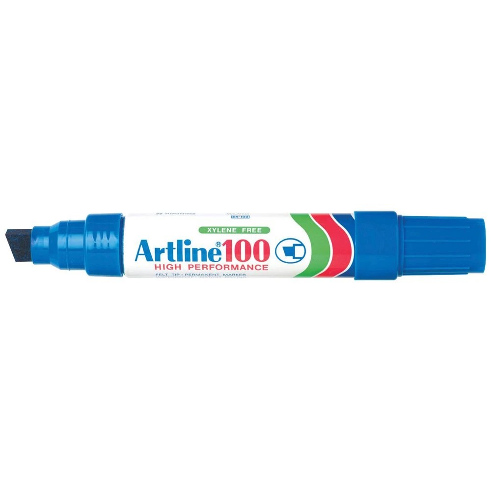 1 Artline 100 Jumbo Permanent Marker Blue, 1 of 2
