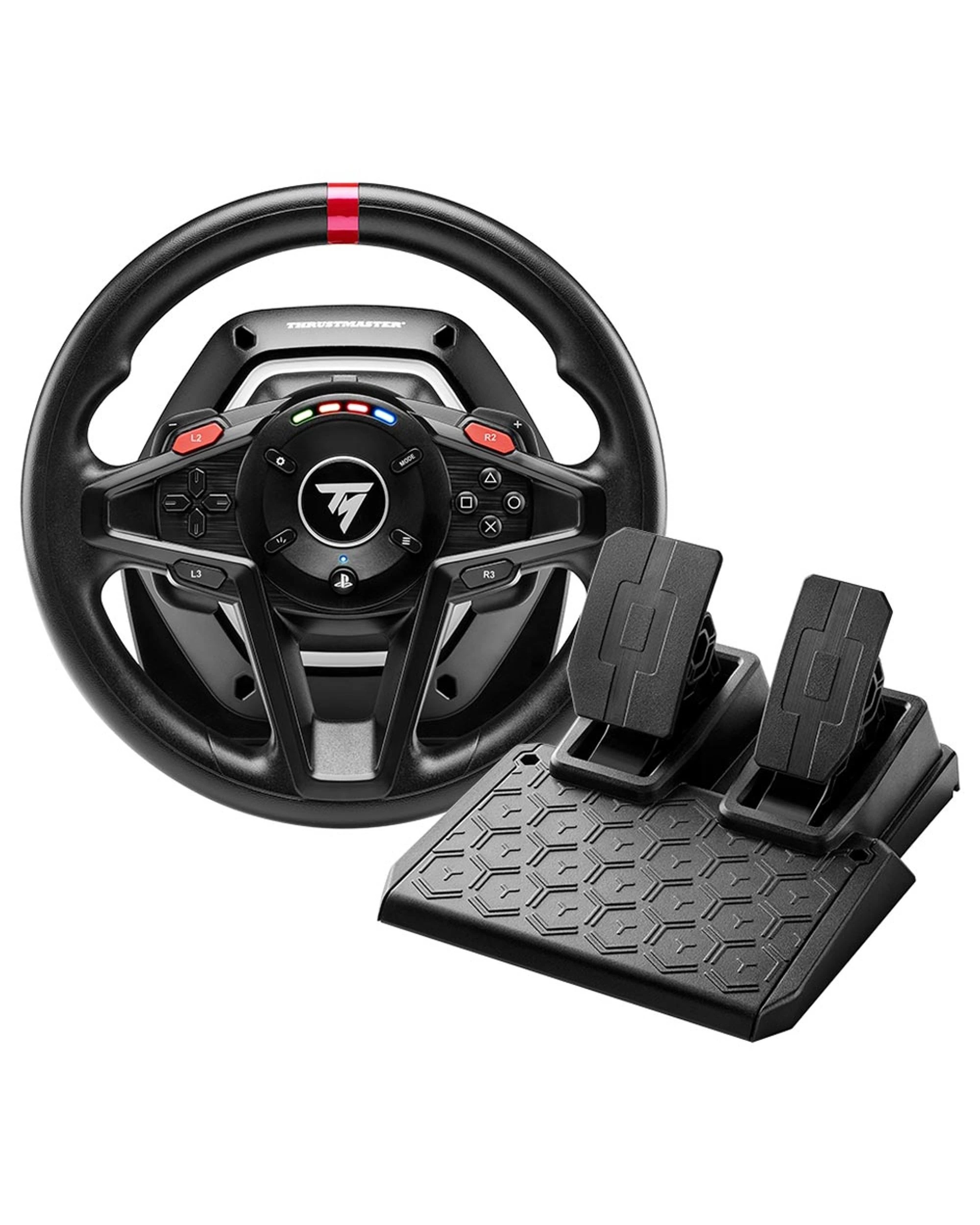 1 Thrustmaster T128 Racing Wheel for PS5, PS4, PC - Black, 1 of 5