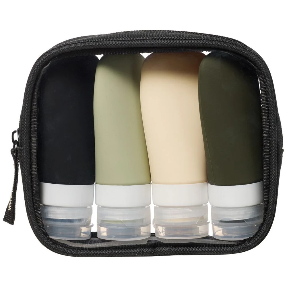 1 Otto On The Go Travel Bottle Set Green, 1 of 4