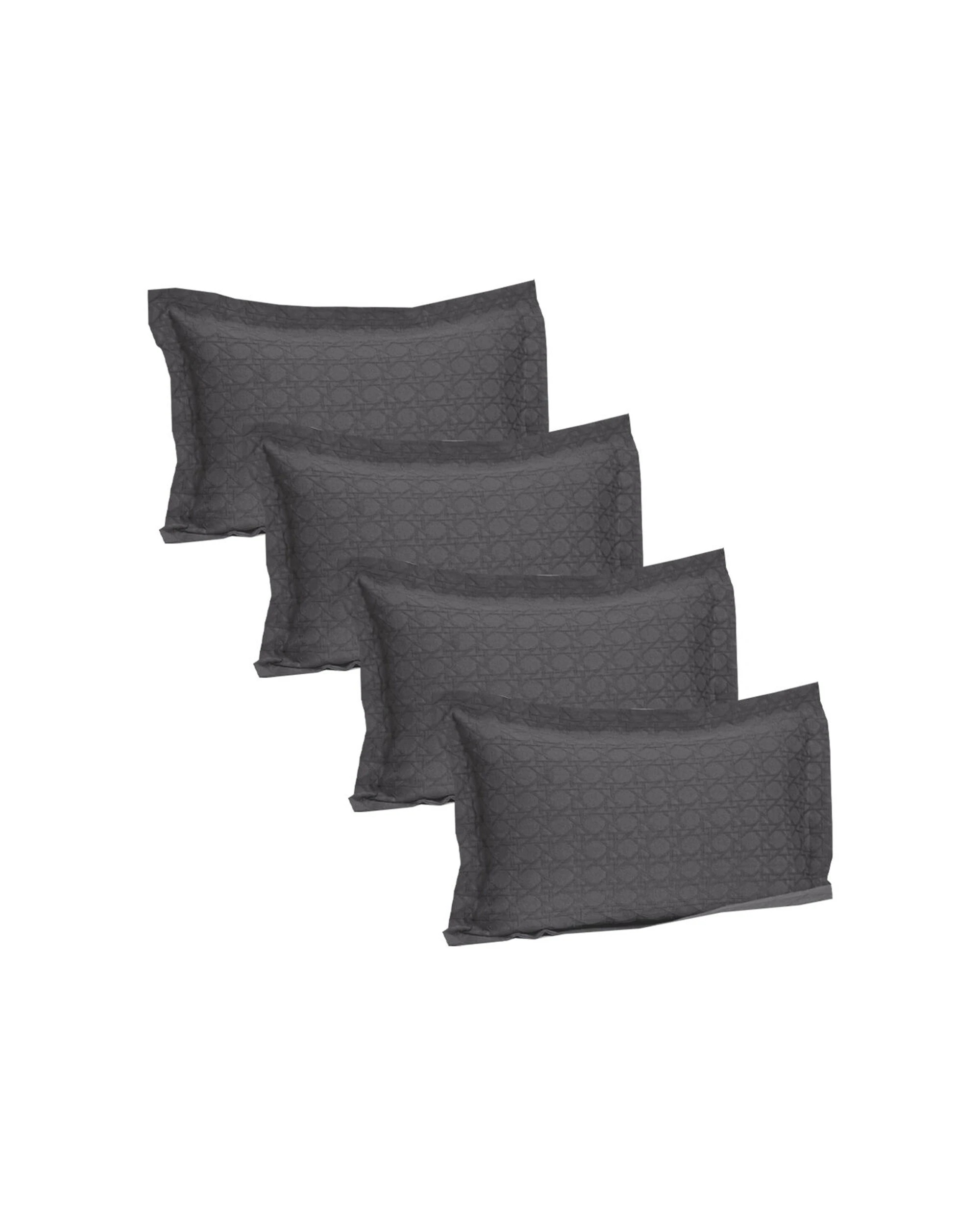 1 Jason Commercial Villa Matelasse Pillow Sham Slate 4PK 48x73cm - Multi, 1 of 1