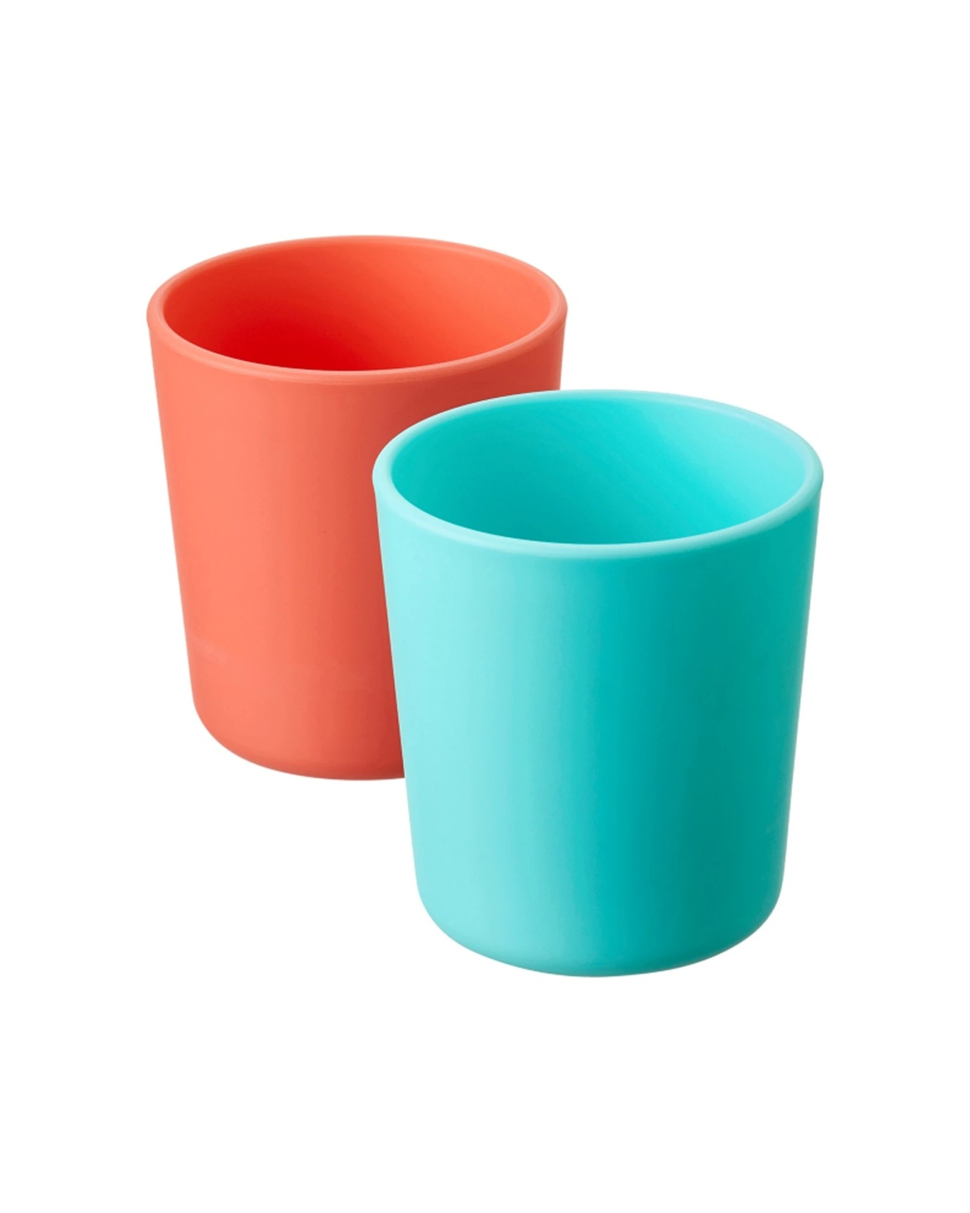 2 Nuby 4x 2pc Brights Tumblers Cup Durable Kids Plastic Dinnerware - Multi, 2 of 2