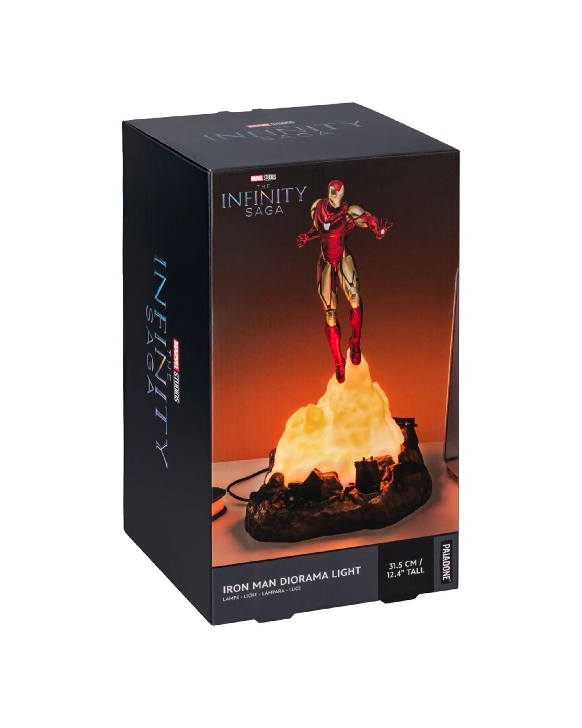 6 Marvel - Iron Man Diorama Light - Multi, 6 of 6