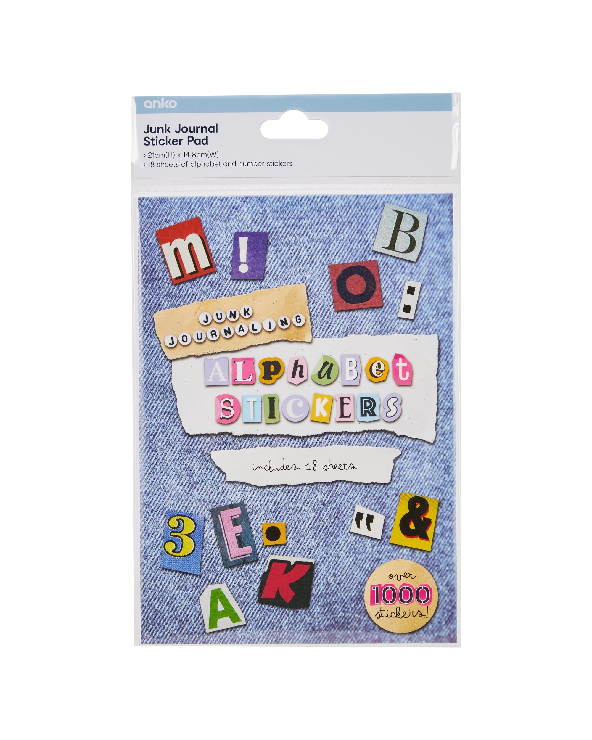 7 18 Pack Junk Journal Sticker Pad, 7 of 7