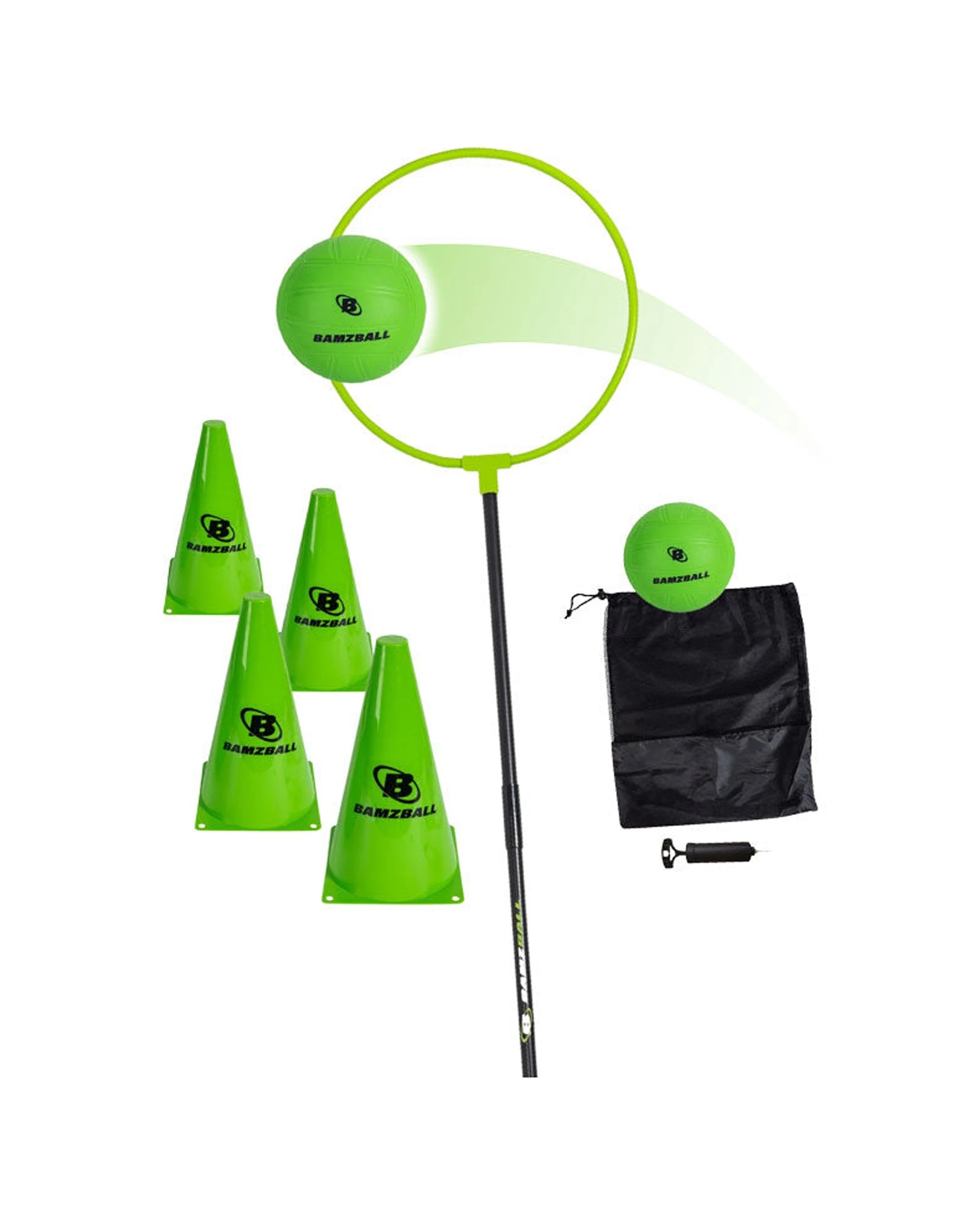 1 Do U Play Kids Bamzball Game Outdoor Team Sport 2-5 Players - Green, 1 of 4
