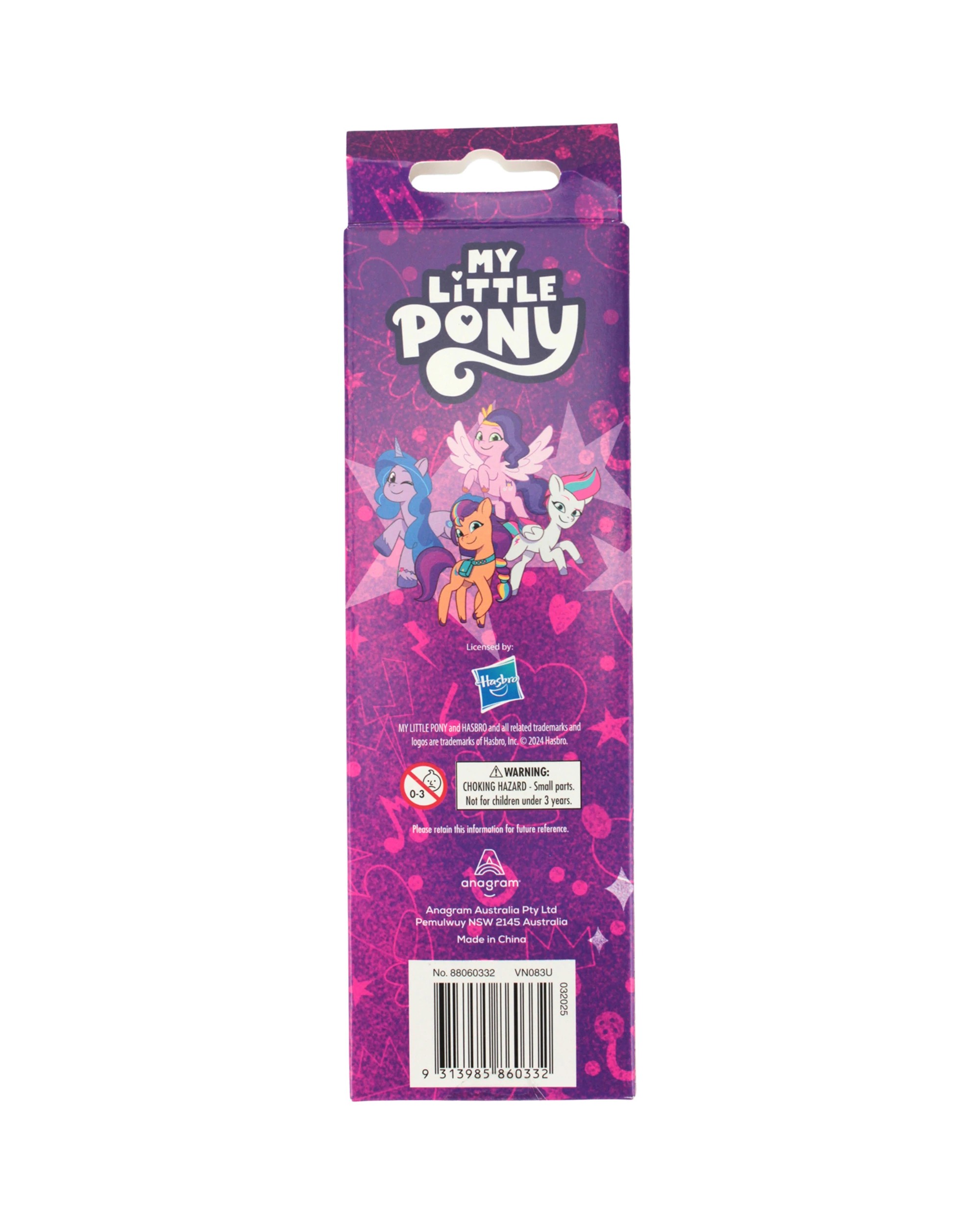 2 Anagram My Little Pony Tell Your Tale Coloured Pencils Pack of 8 - Multi, 2 of 2