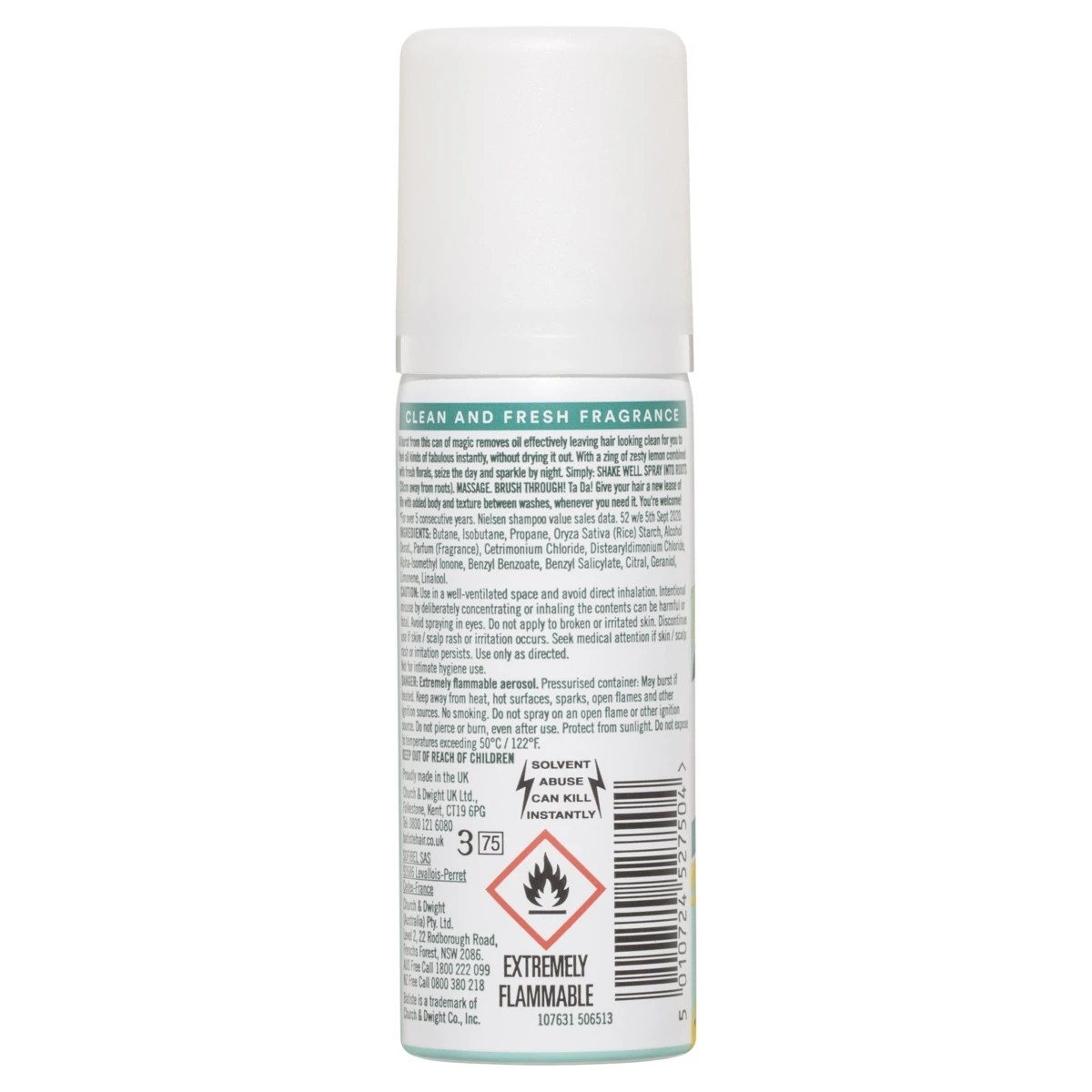 2 Batiste Original Dry Shampoo 50ml, 2 of 5