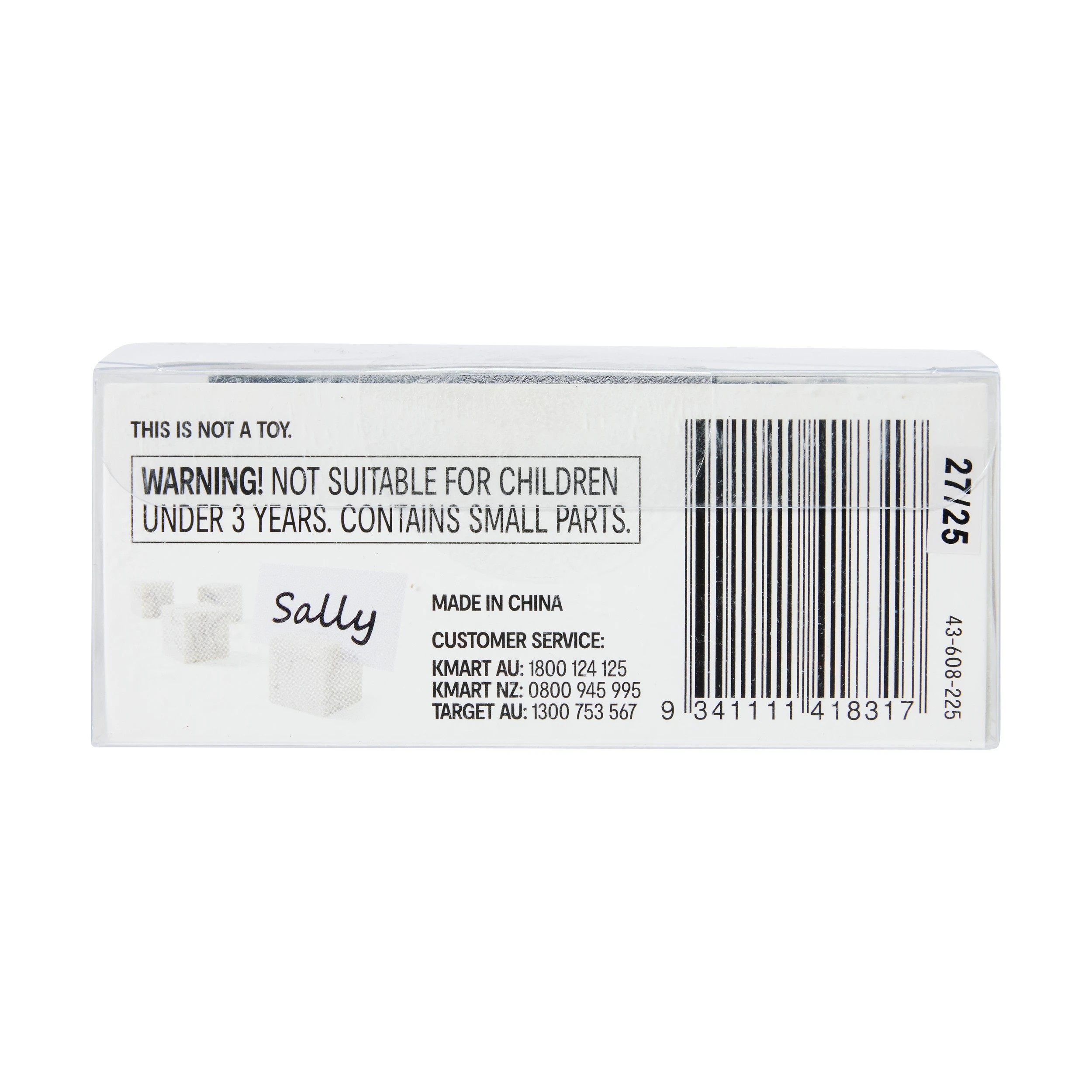 8 4 Pack Marble Look Cube Placecard Holders, 8 of 8