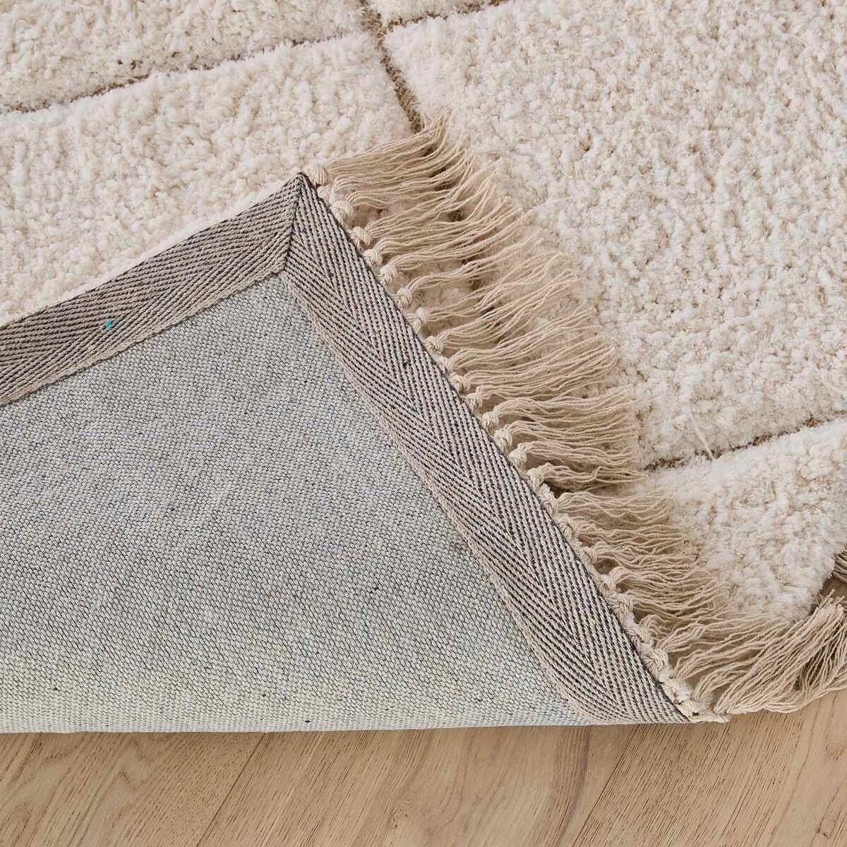 4 Sophia Rug - White, Large - 235cm x 160cm, 4 of 6