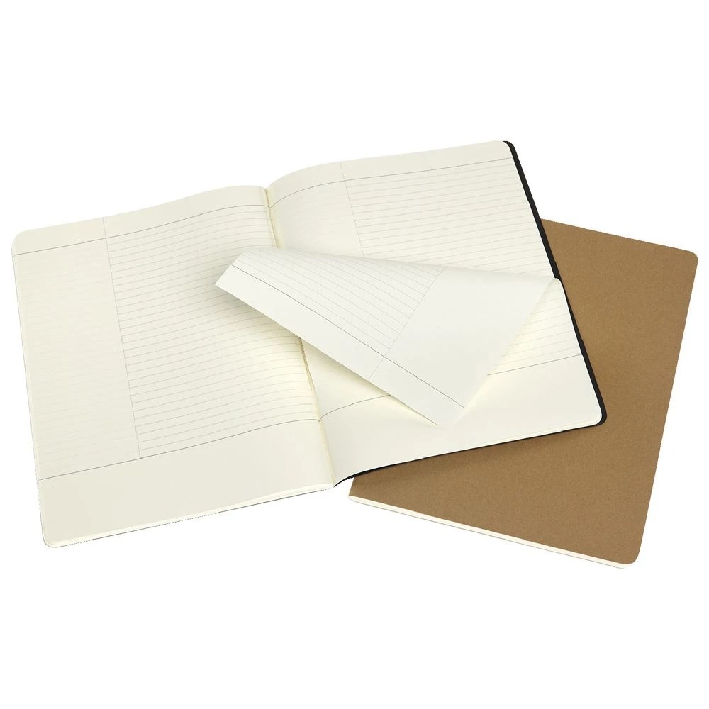 3 Moleskine Cahier XL Subject Journal 2 Pack, 3 of 5