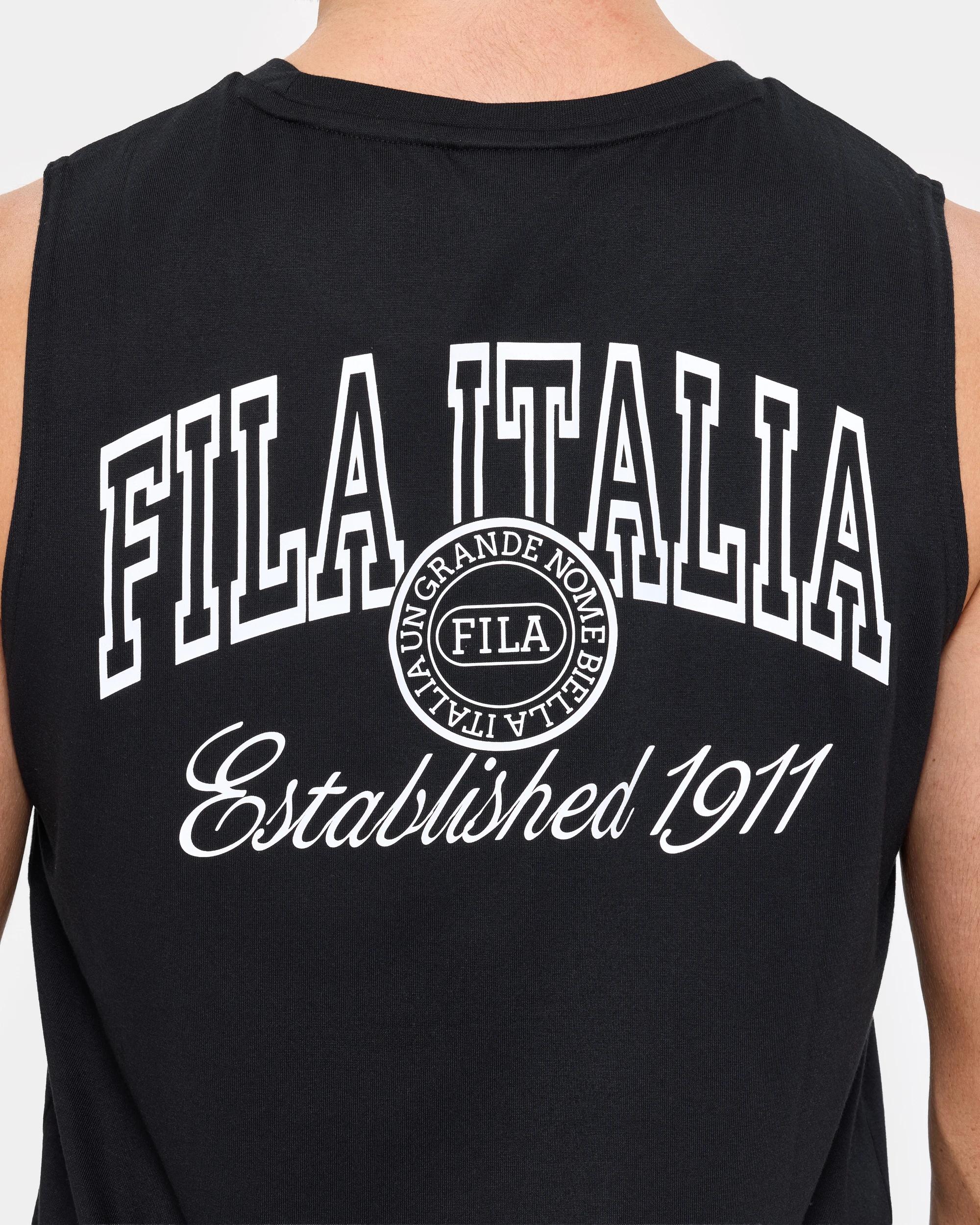 6 Fila Piero Graphic Tank Top PIERO BLACK, 6 of 7